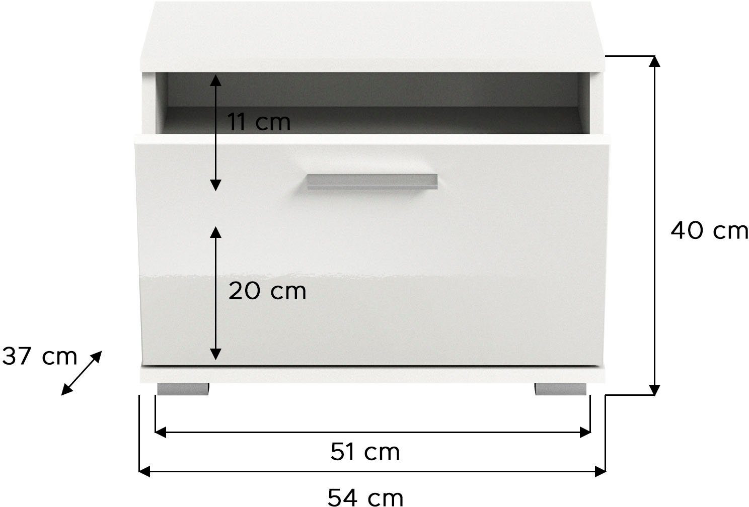 INOSIGN Garderoben-Set (2-St) Valge