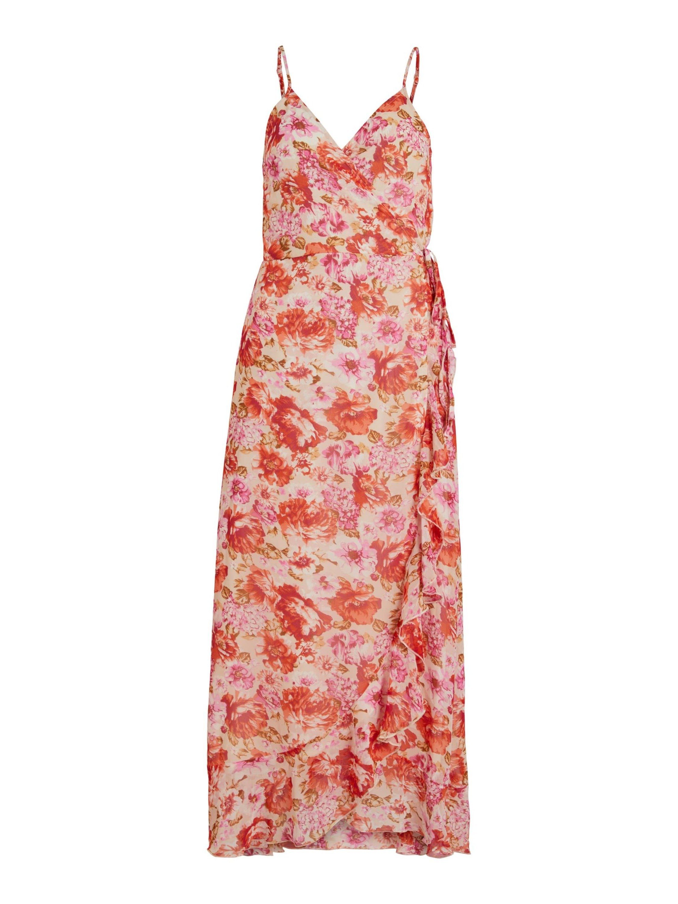 Vila Sommerkleid GILLA (1-tlg) Wickel-Design günstig online kaufen