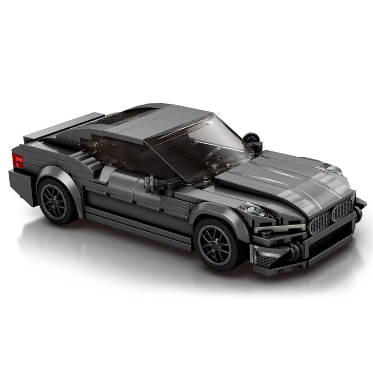 Reobrix 815 Spielbausteine, (Klemmbaustein Set, Bauset bestehend aus 369 Teilen), Sportliches Coupé im Maßstab 1:24