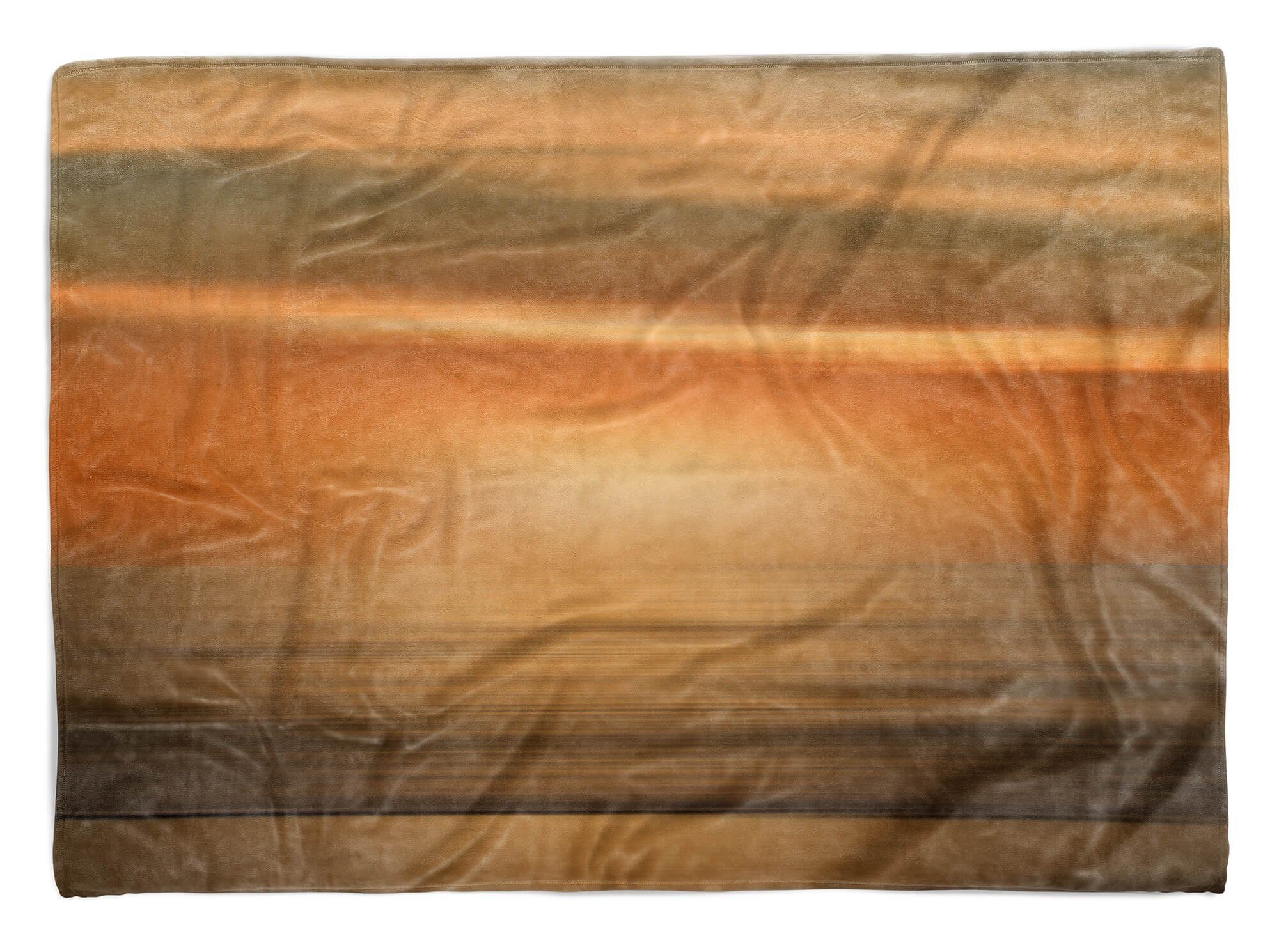 Handtuch (1-St), Mee, Kuscheldecke Baumwolle-Polyester-Mix Strandhandtuch Art Handtücher Handtuch Sonnenuntergang Sinus Fotomotiv mit Horizont Saunatuch