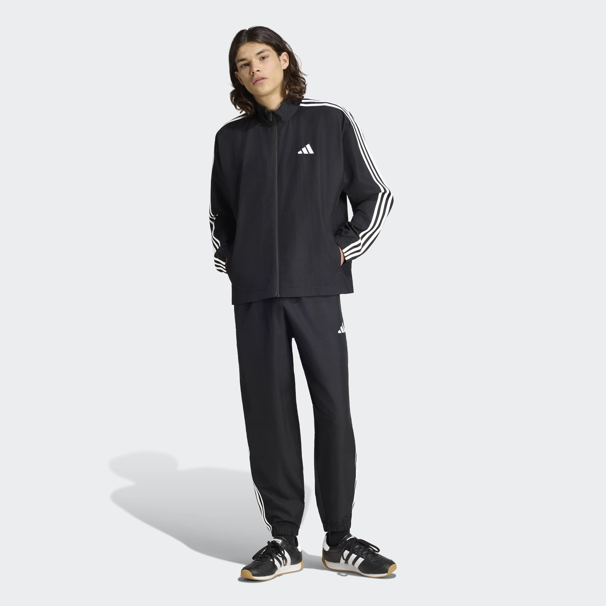 adidas Sportswear Trainingsanzug 3-STREIFEN WOVEN (2-tlg)