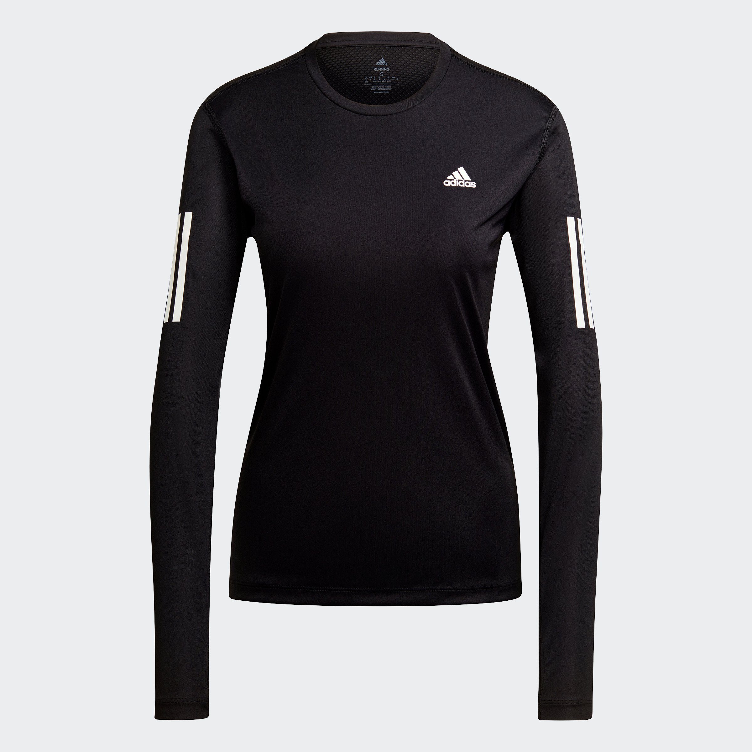 adidas Performance Laufshirt OWN Black RUN LONGSLEEVE THE