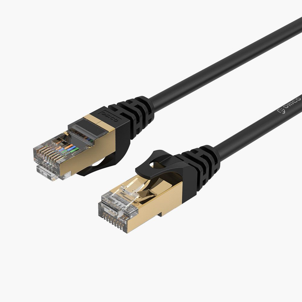 ORICO Orico PUG-C7 CAT7 10 Gbit/s RJ45 Ethernet-Netzwerkkabel, rund, 10 m LAN-Kabel