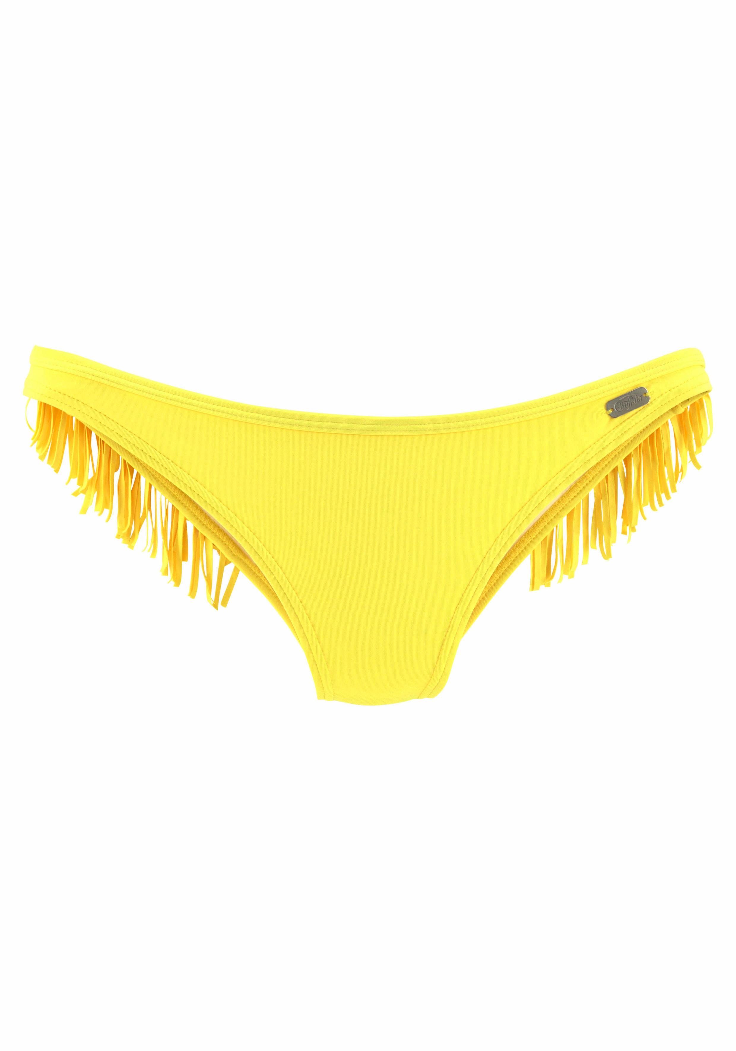 Buffalo Bikini-Hose Happy in knapper Brasilien-Form mit Fransen. € 32,99