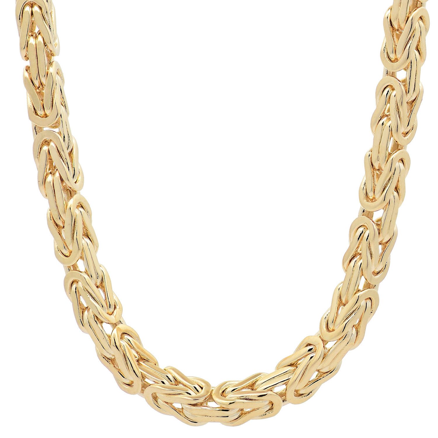 HOPLO Königskette Königskette Armkette Breite 3,0 mm - Länge 19 cm 585 - 14 günstig online kaufen