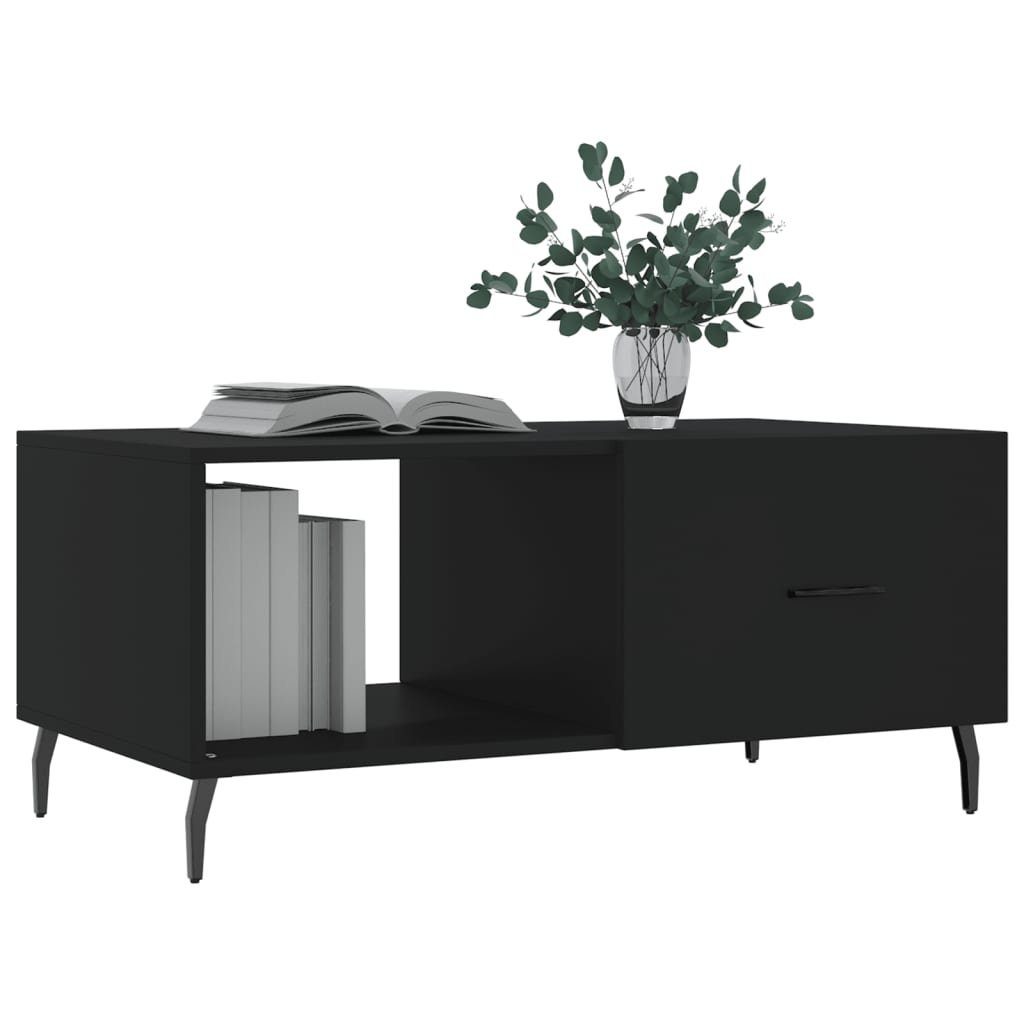 vidaXL Couchtisch Couchtisch Schwarz 90x50x40 cm günstig online kaufen