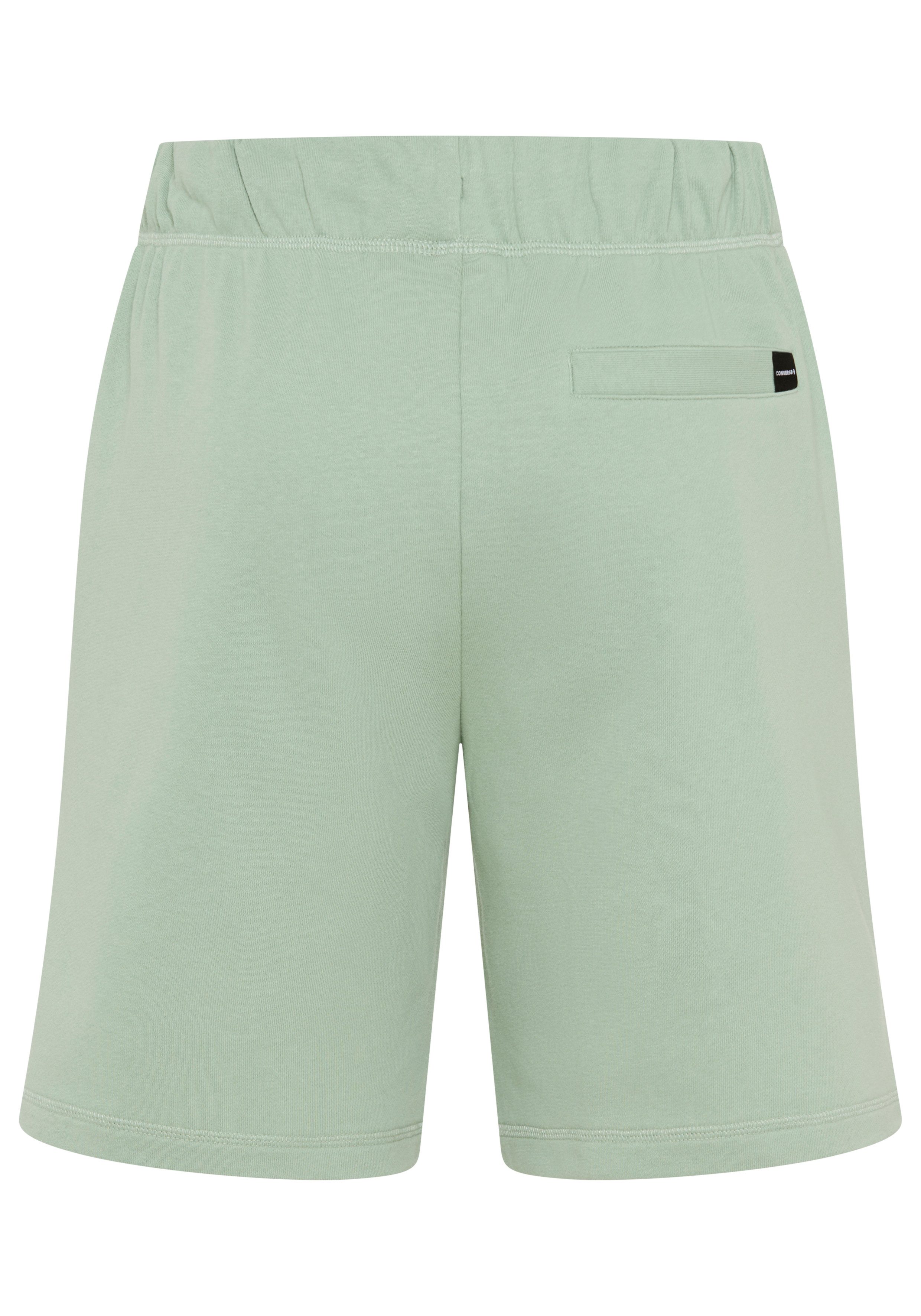 Converse Sweatshorts aus Baumwolle und Polyester, mit elastischem Bund
