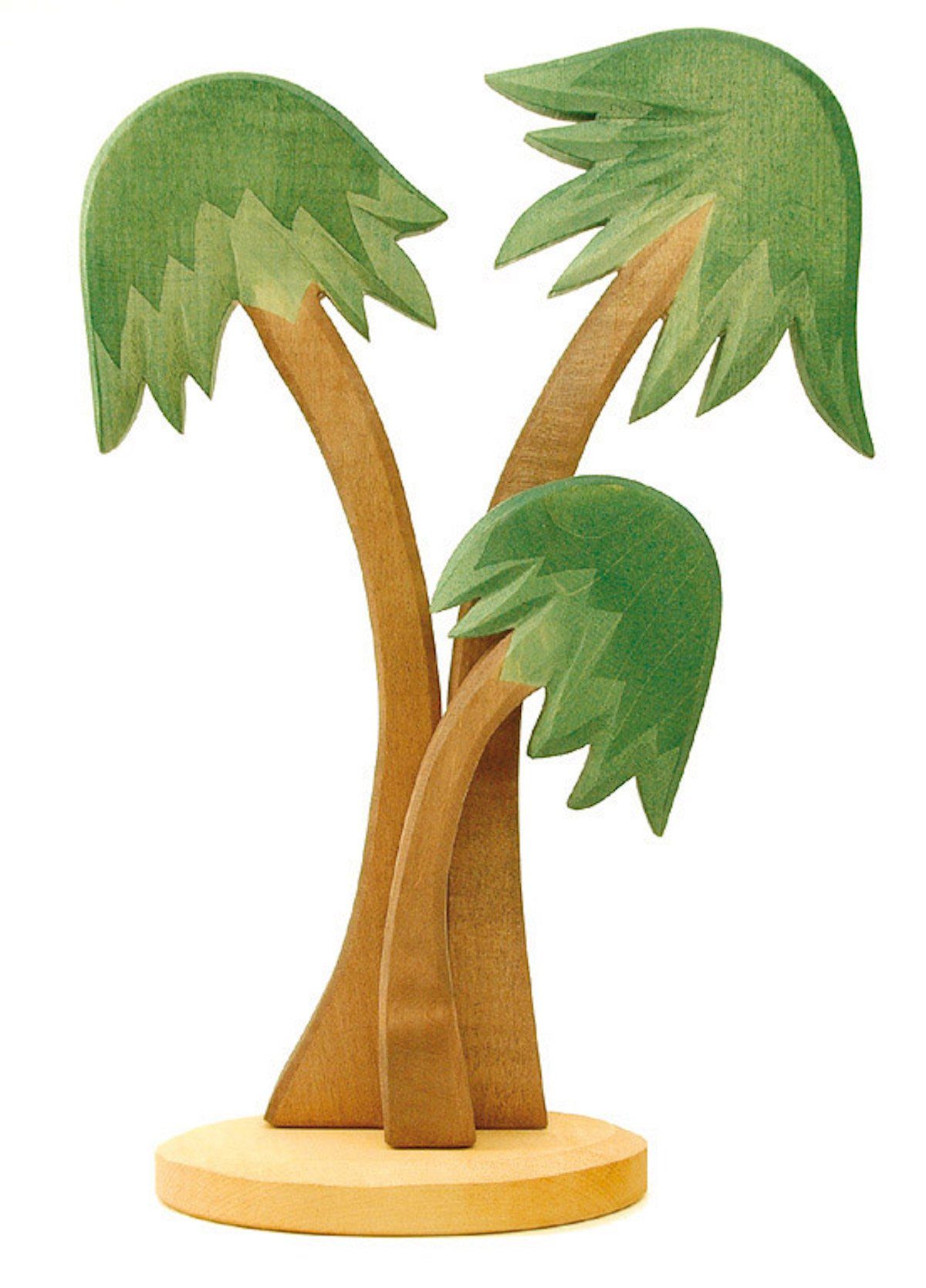 Ostheimer Spielfigur Palmengruppe inkl. Stütze Holz-Palmengruppe Made in Germany, (2-tlg), Made in Germany