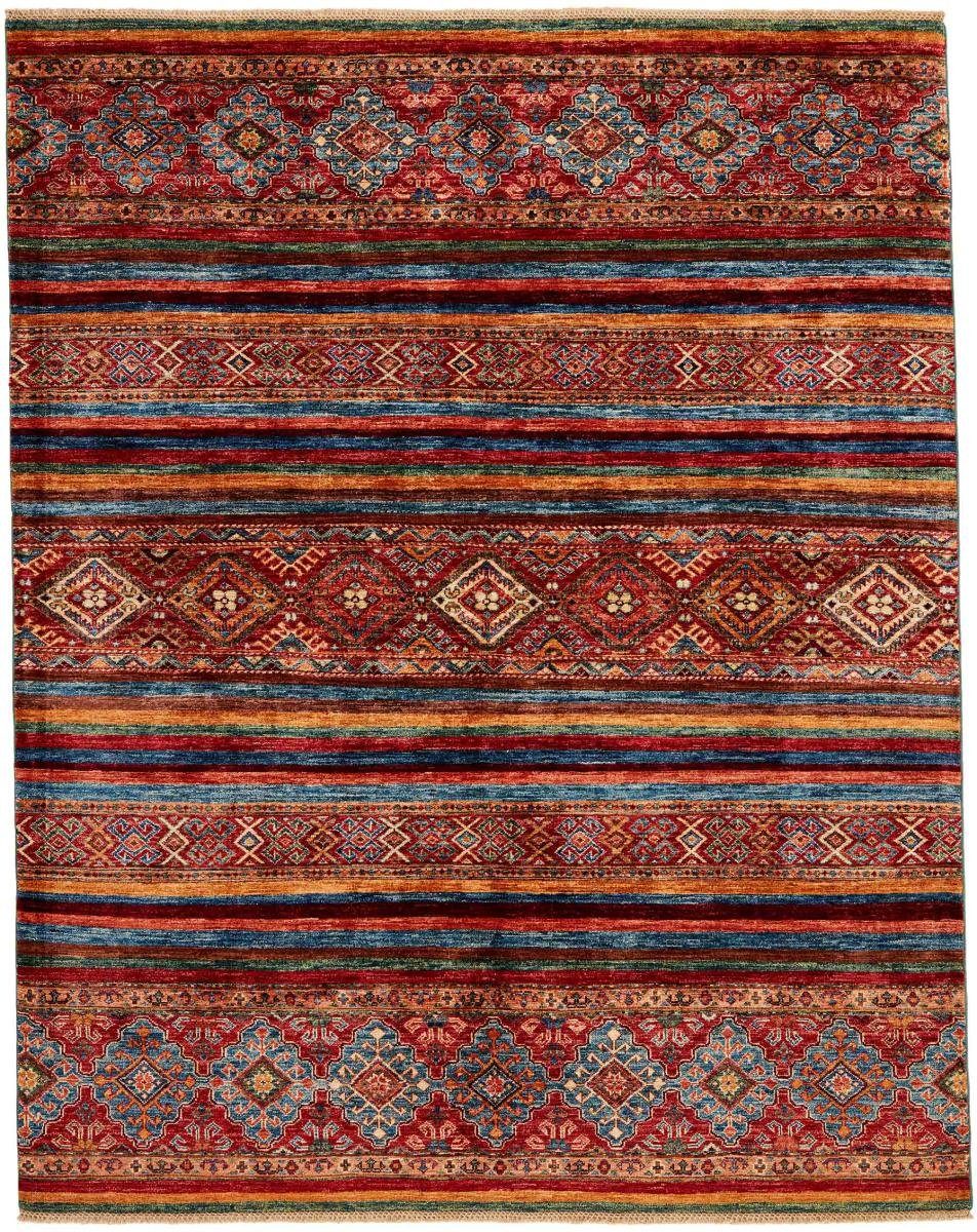 Orientteppich Arijana Shaal 179x225 Handgeknüpfter Orientteppich, Nain Trading, rechteckig, Höhe: 5 mm