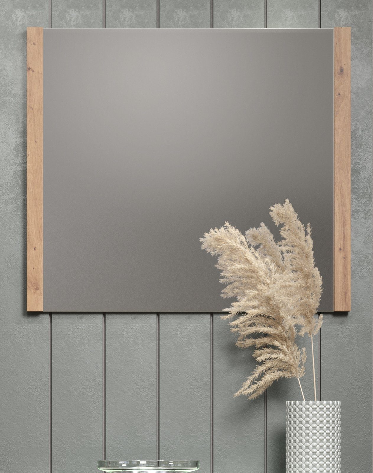 x 78 (Garderobenspiegel, mit Wandspiegel cm), Eiche Dakota trendteam 69 Artisan Flurspiegel