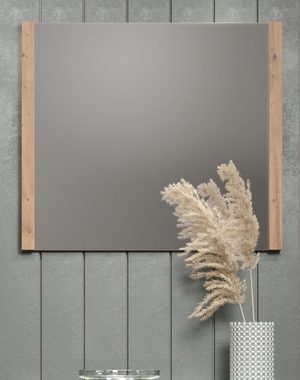 trendteam Wandspiegel Dakota (Garderobenspiegel, 78 x 69 cm), Flurspiegel mit Eiche Artisan