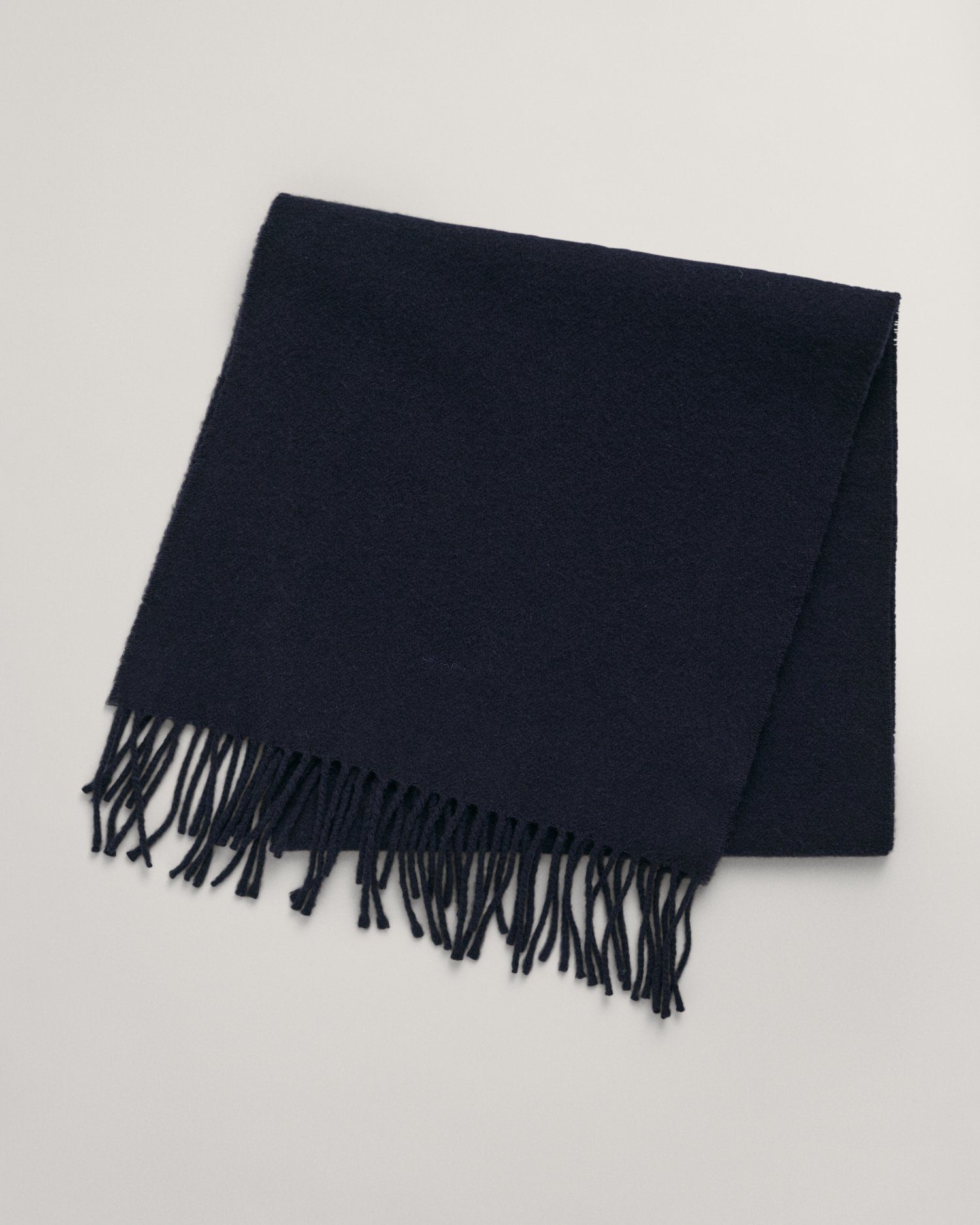 Gant BLUE WOOL Schal UNISEX. EVENING SCARF