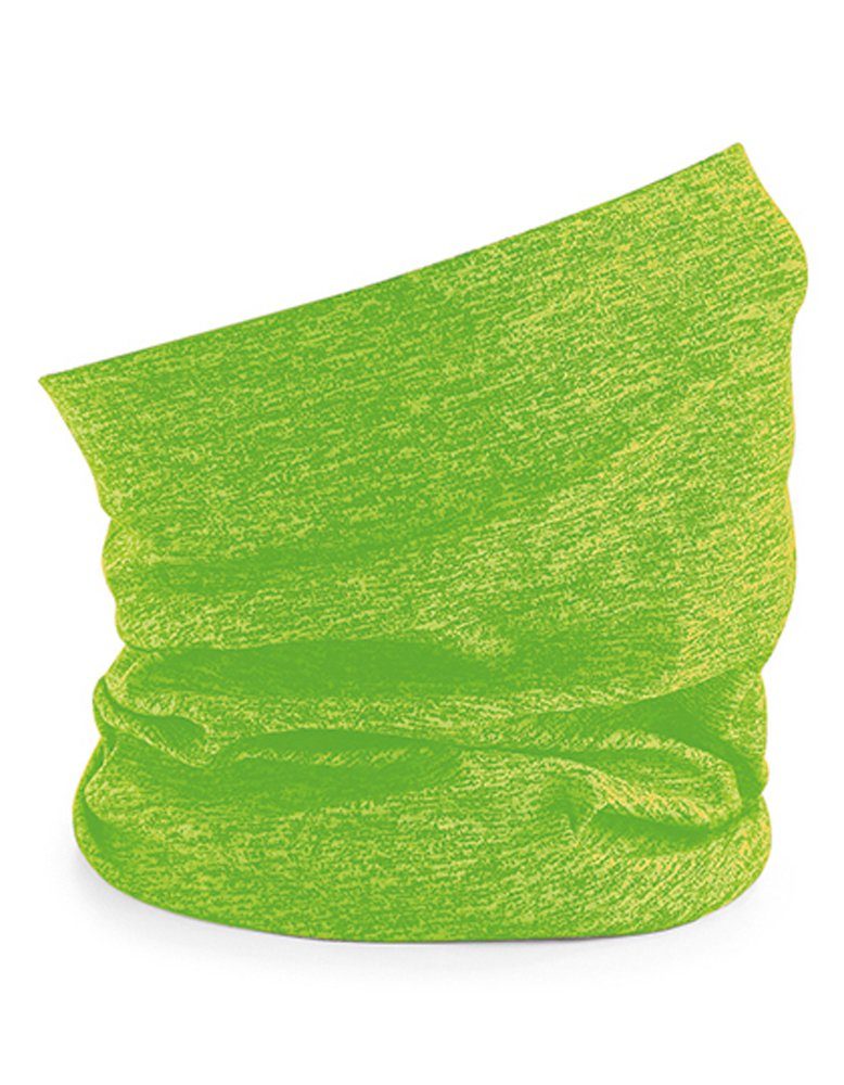 Beechfield® Halstuch Neckwarmer Schlauchschal, Gedruckter Spacer-Effekt Lime