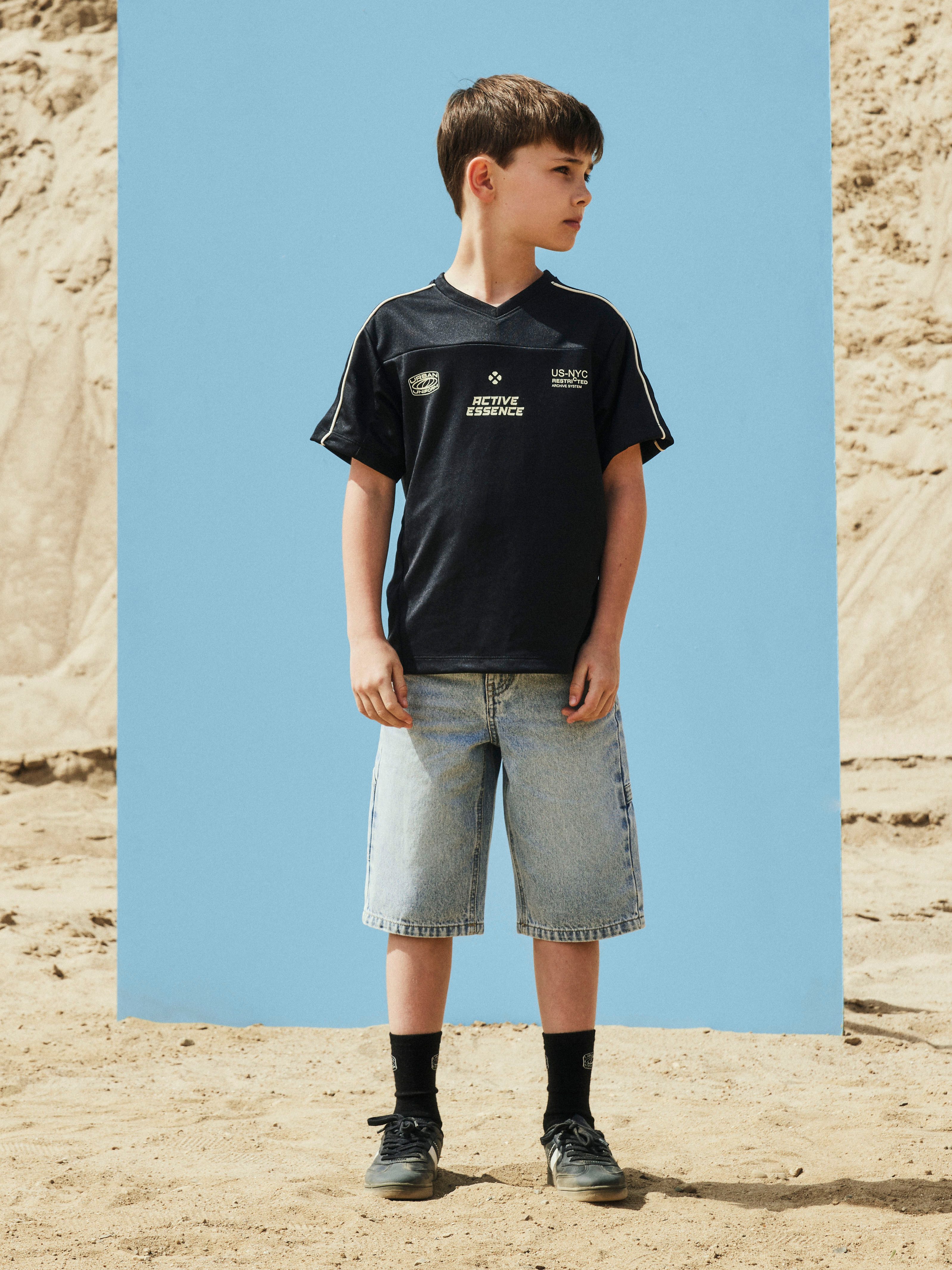 Name It Jeansbermudas NKMRYAN BERMUDA 3800-IM NOOS Baumwolle, Skater Fit – Bild 5 von 5