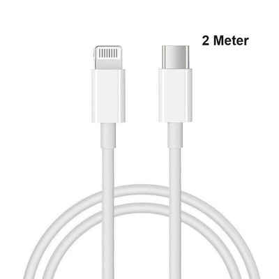 OLi USB-C auf Lightning Kabel,200 cm lang XS, XR, 11,12, 13, 14,15 Serien Handy-Netzteile (Schnellladekabel Kompatibel mit Apple IPad, IPhone)
