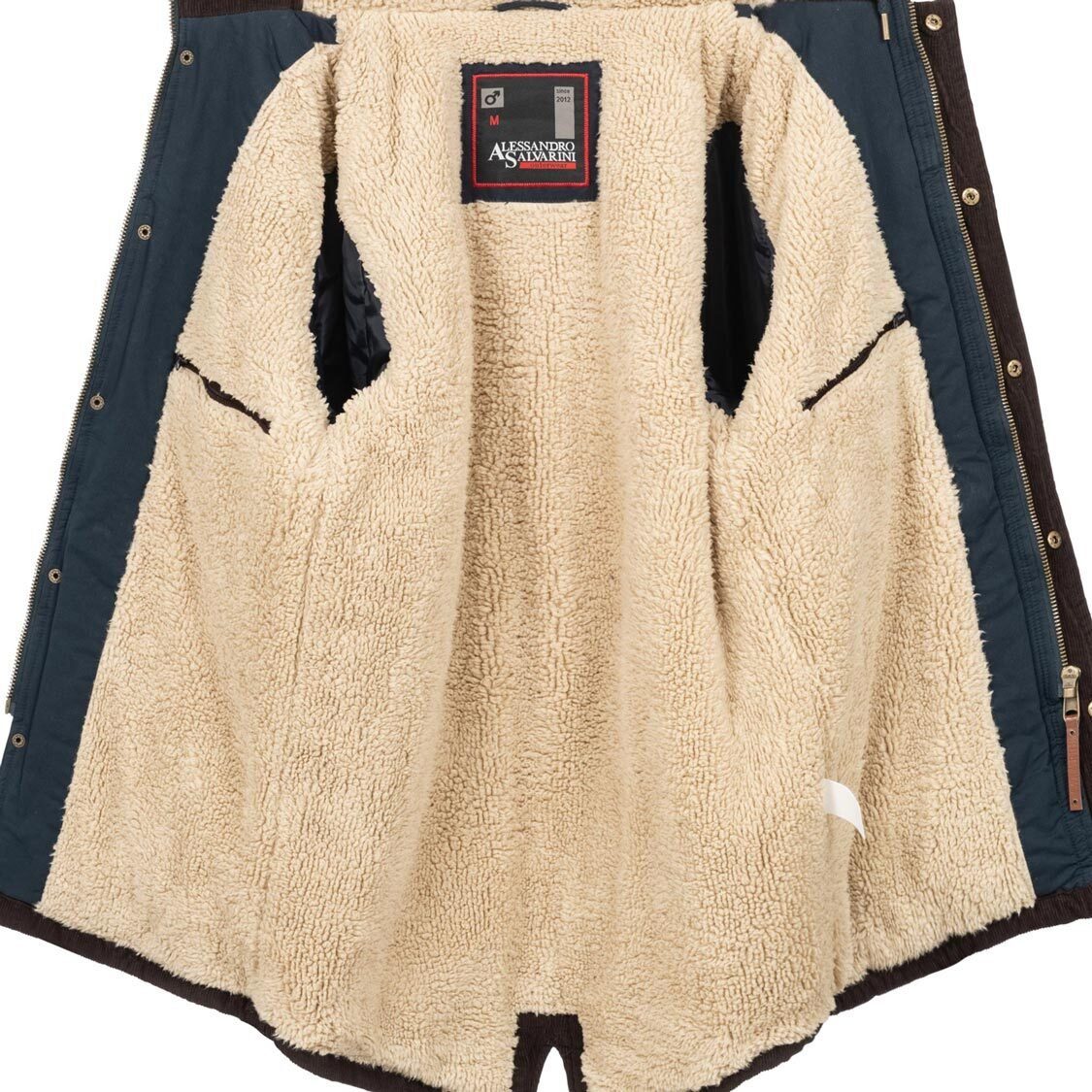 Alessandro Salvarini Winterjacke ASMenara mit warmem Teddyfell