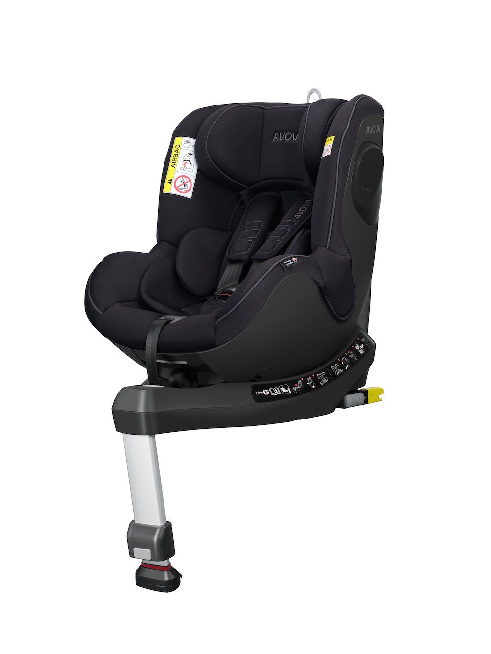 Avova Autokindersitz Avova Black Sperber-Fix 61 Reboard Pearl Kindersitz