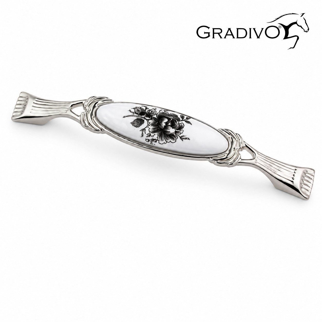 Gradivo Möbelgriff Schrankgriff Bügelgriff 920 - Chrom, 160 mm