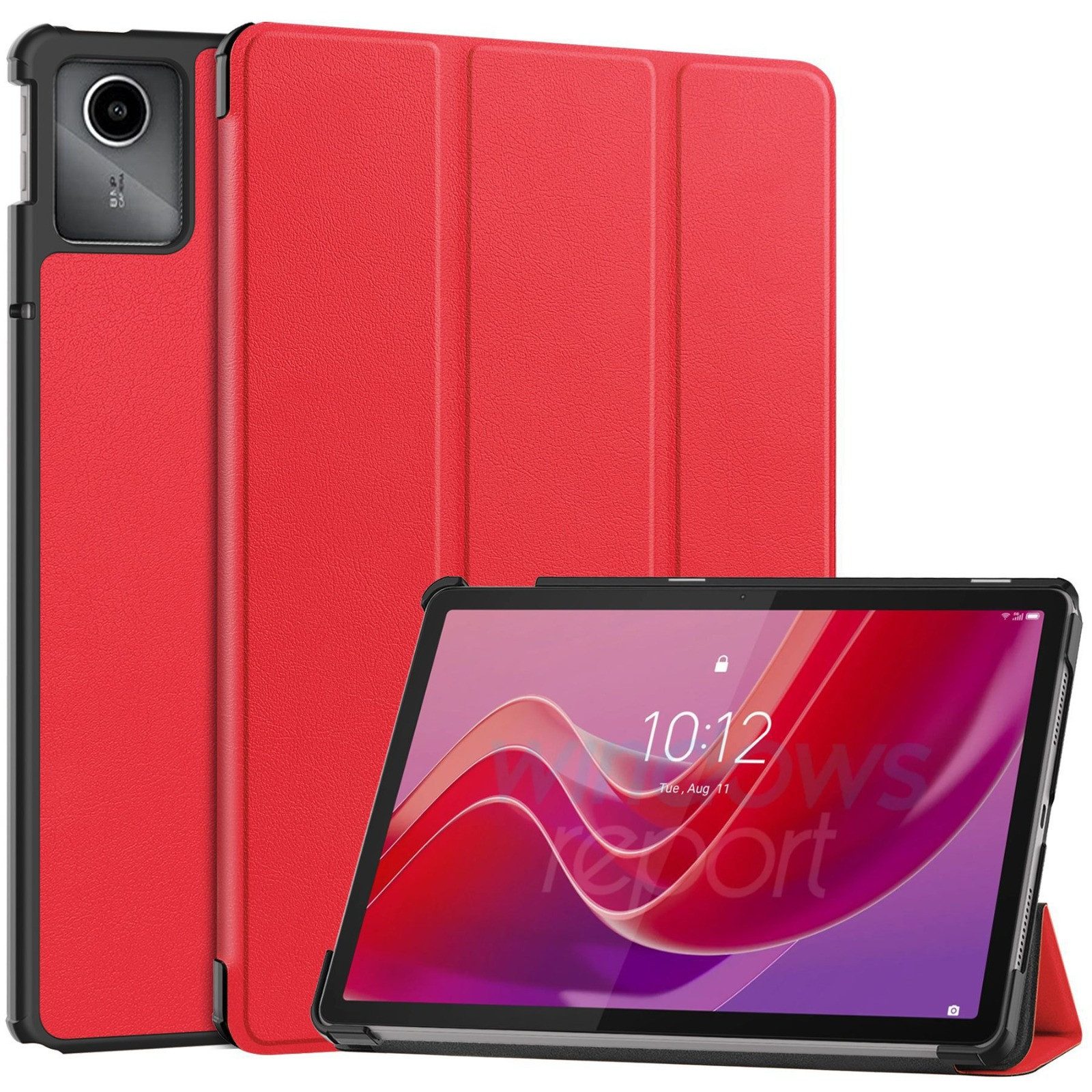 FroShop Tablet-Hülle Schutzhülle für Lenovo Tab M11 11" (2024) TB-330FU und TB-330XU 11 Zoll, Auto Wake Up / Sleep Magnetverschluss Einfarbig & Marmor Designs