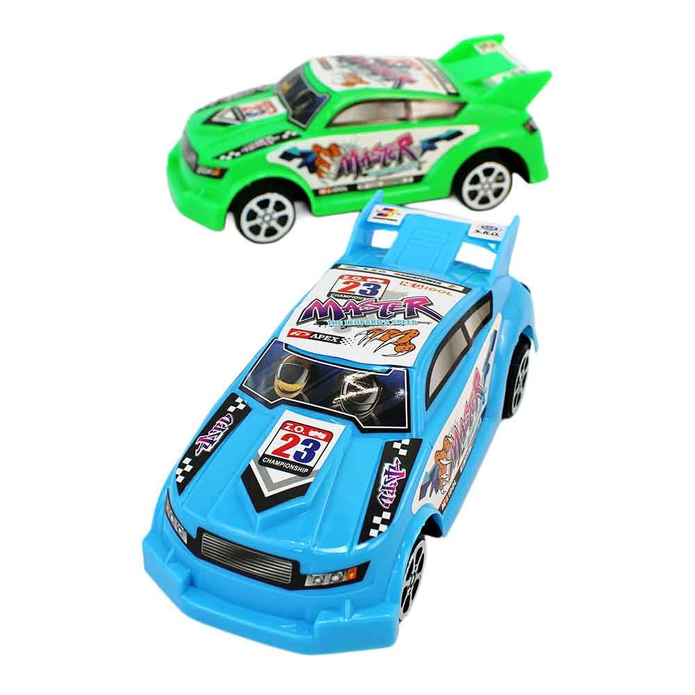 B&G INTERNATIONAL Spielzeug-Auto Sportwagen zum Spielen für Kinder - ca. 14 cm, (2-tlg)