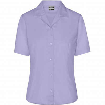 James & Nicholson Kurzarmbluse Pflegeleichte Damen Bluse mit Easy Care Ausrüstung JN609