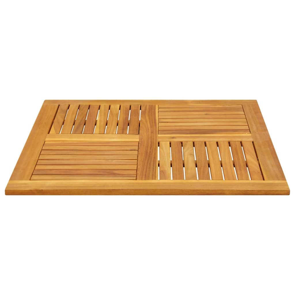vidaXL Tischplatte Tischplatte 90x90x2,2 cm Quadratisch Massivholz (1 St)
