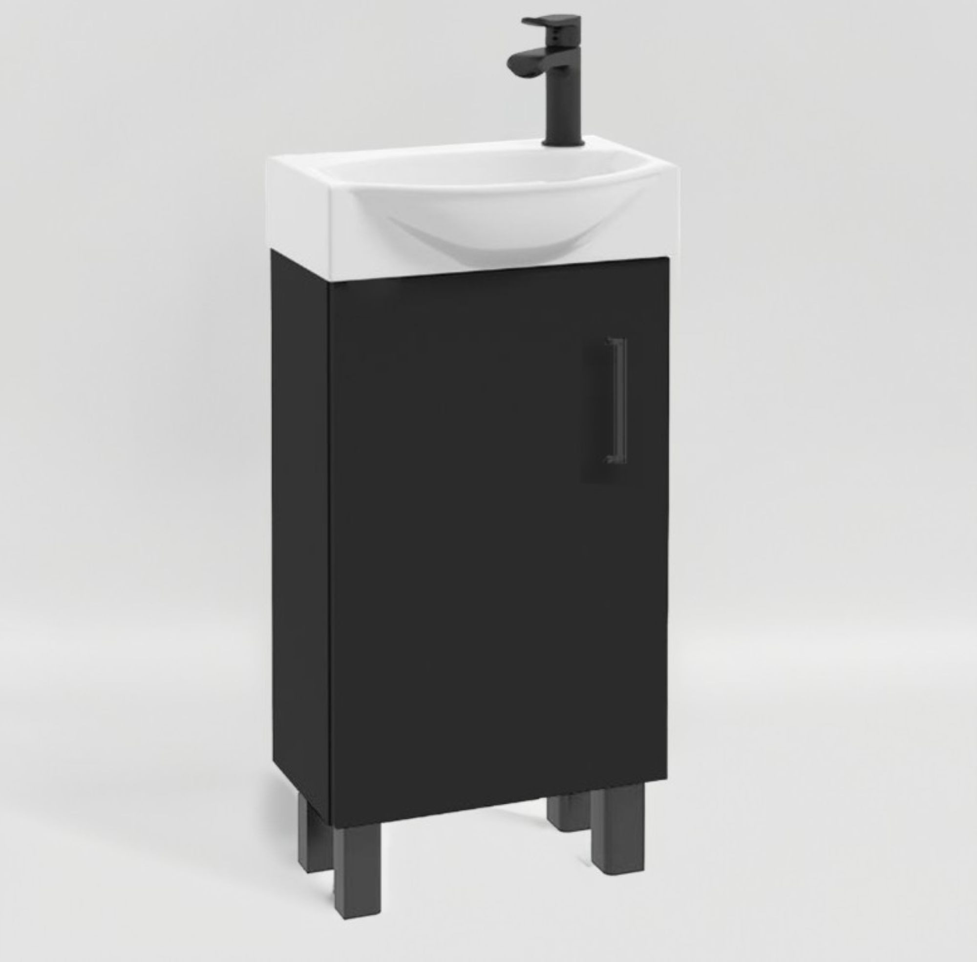 STAMAR Waschbeckenunterschrank Badmöbel Standschrank 40 cm mit Waschbecken günstig online kaufen