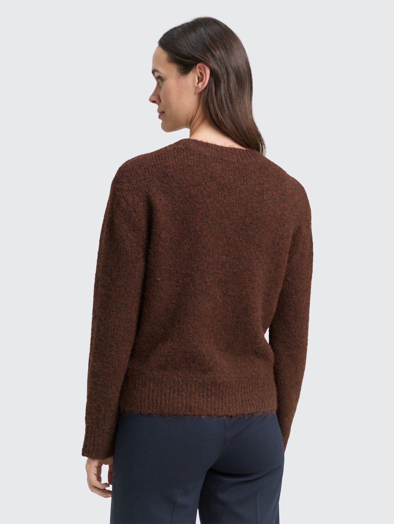 TOM TAILOR Strickpullover Pullover & Strickjacken Strickpullover mit Wollanteil