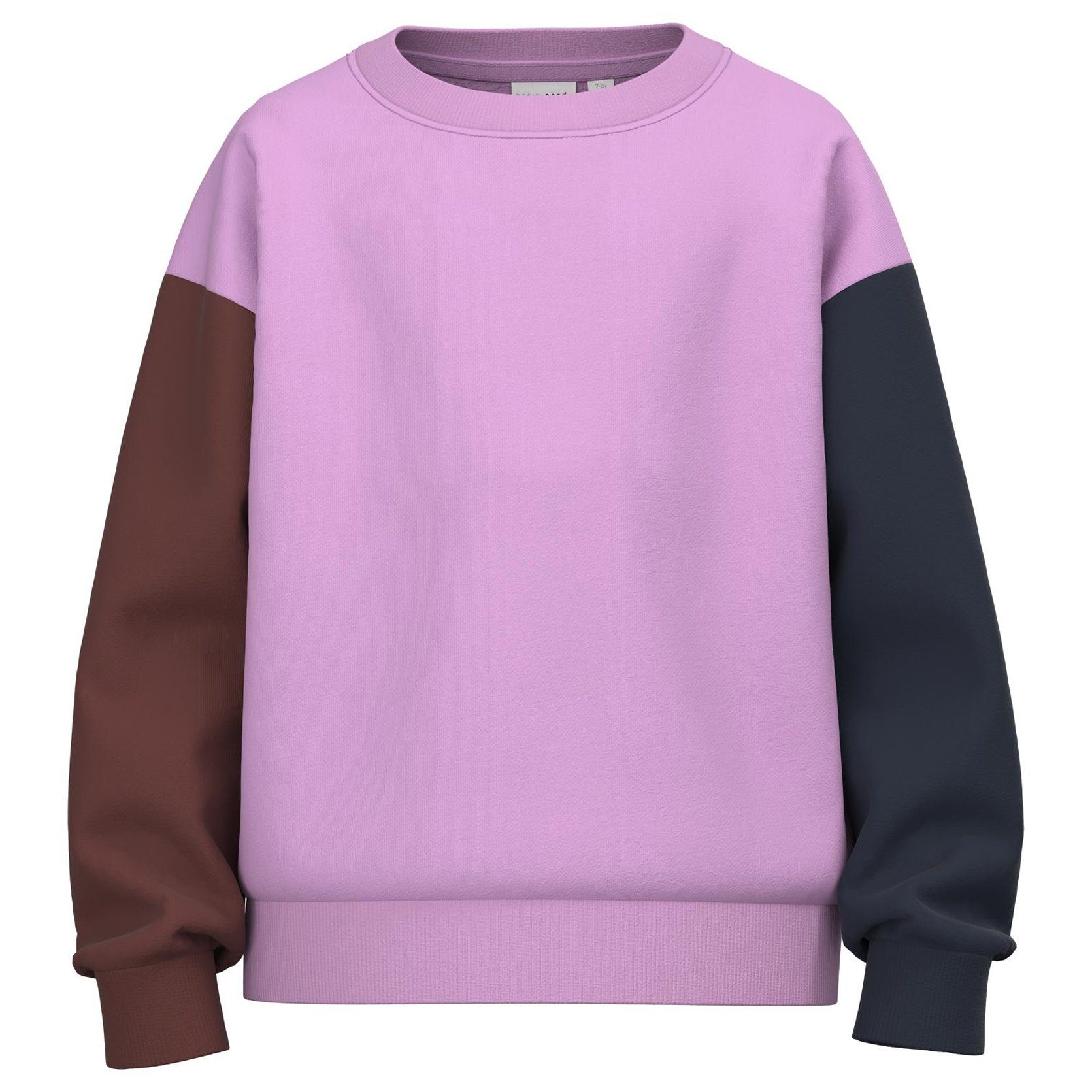 Name It Violet Baumwolle Sweatshirt aus UNB LS BOXY SWEAT L1 Tulle NKFVISUSAN