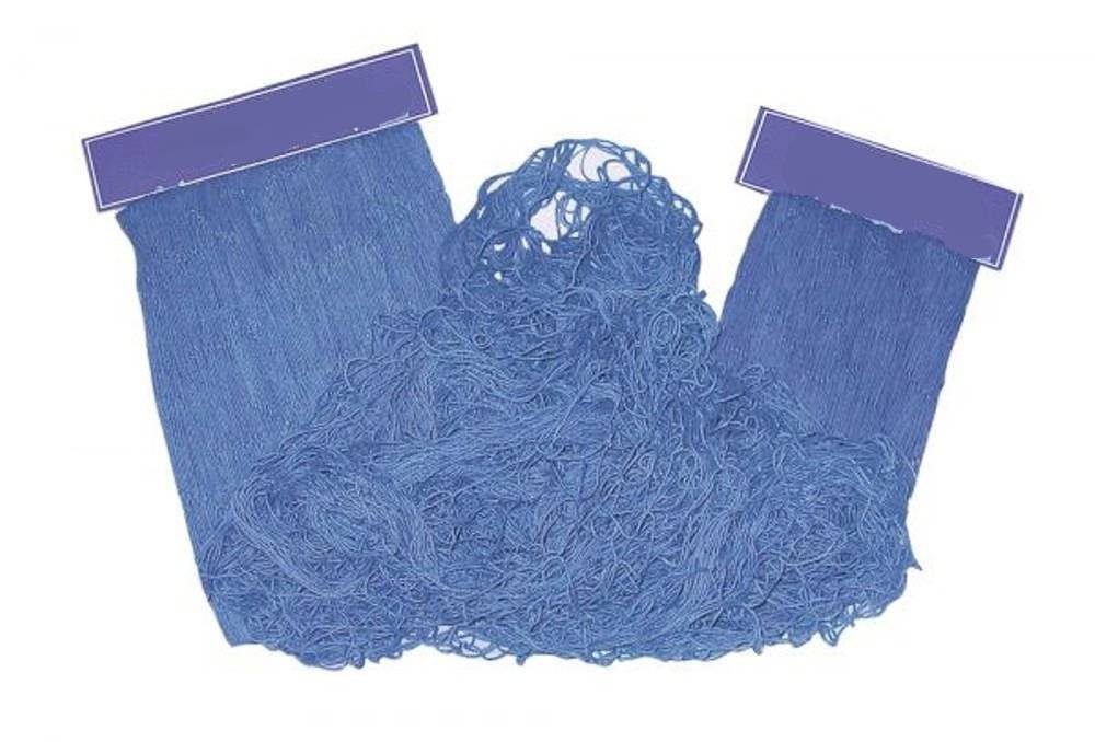 Linoows Dekoobjekt Fischernetz, Deko Fischnetz, Baumwolle Netz Blau 100 x 200, Maschengröße 3 cm