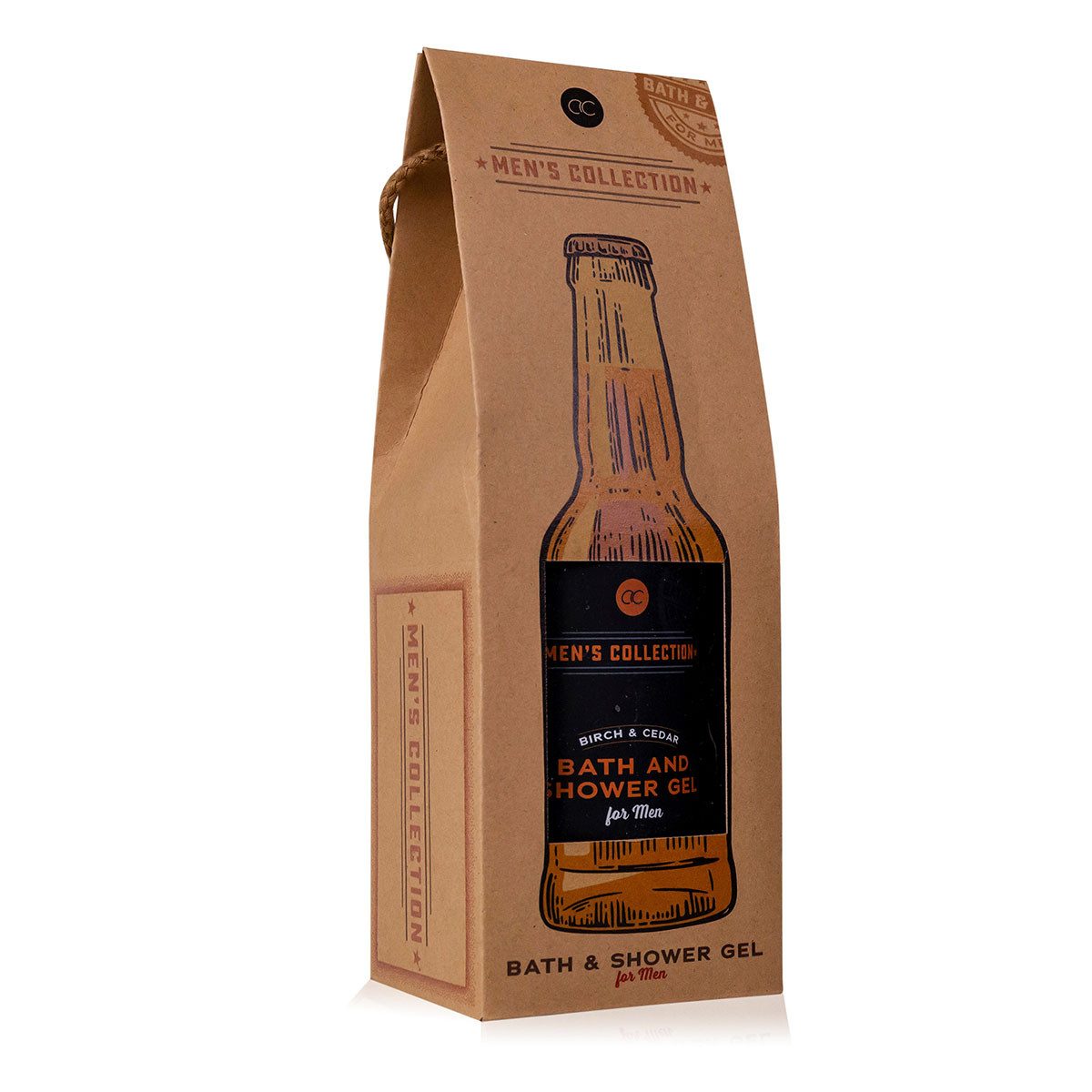 ACCENTRA Pflege-Geschenkset Men's Collection, Bierflaschen-Optik