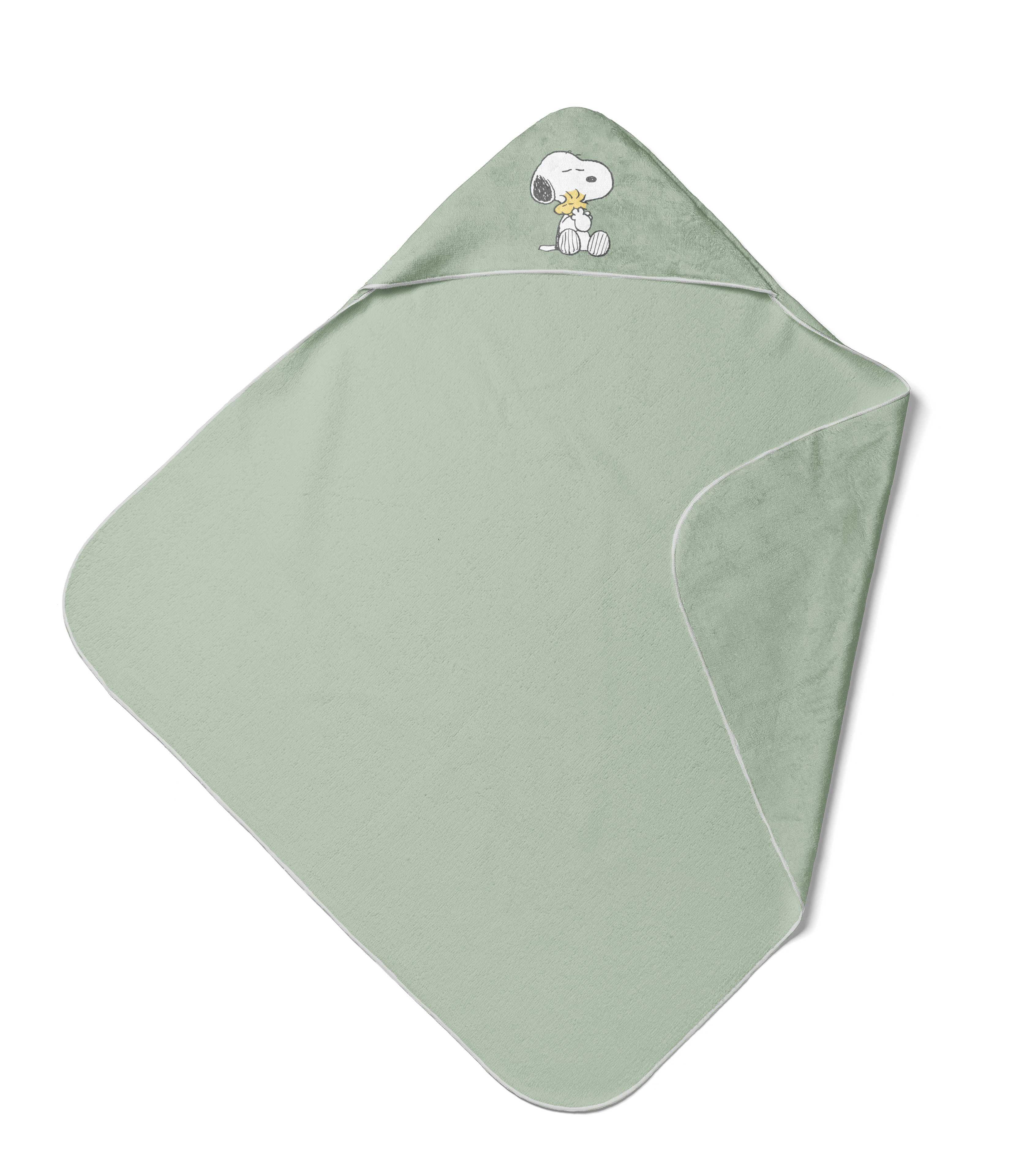 Snoopy Kapuzenhandtuch Snoopy Peanuts Baby Handtuch günstig online kaufen