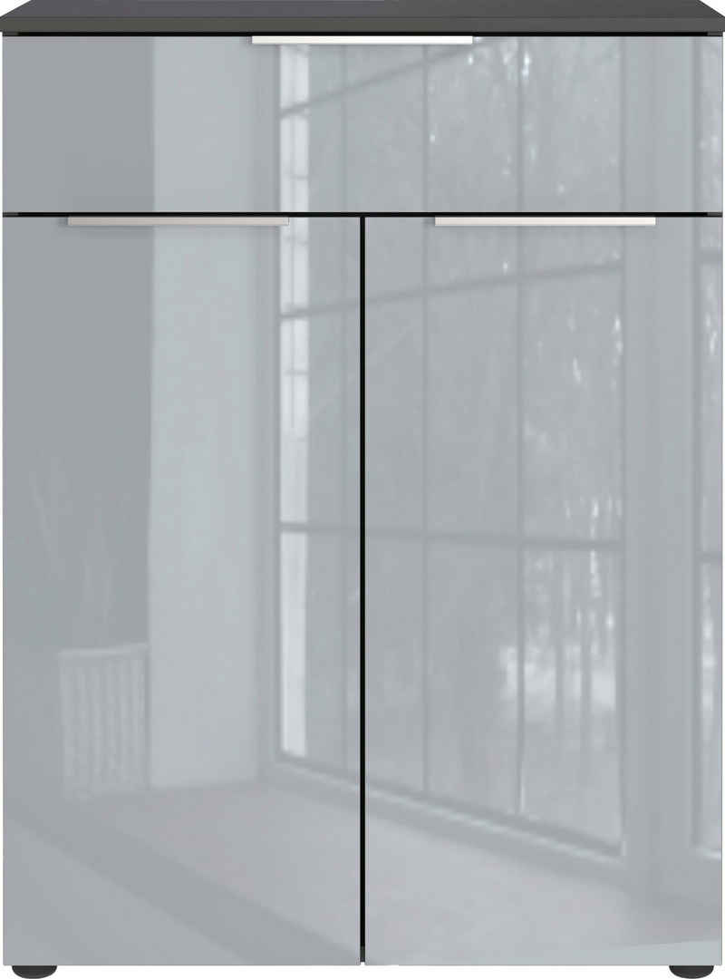 GERMANIA Midischrank Vasio Kommode mit einer Schublade und 2 Türen,ein verstellbarer Einlegeboden