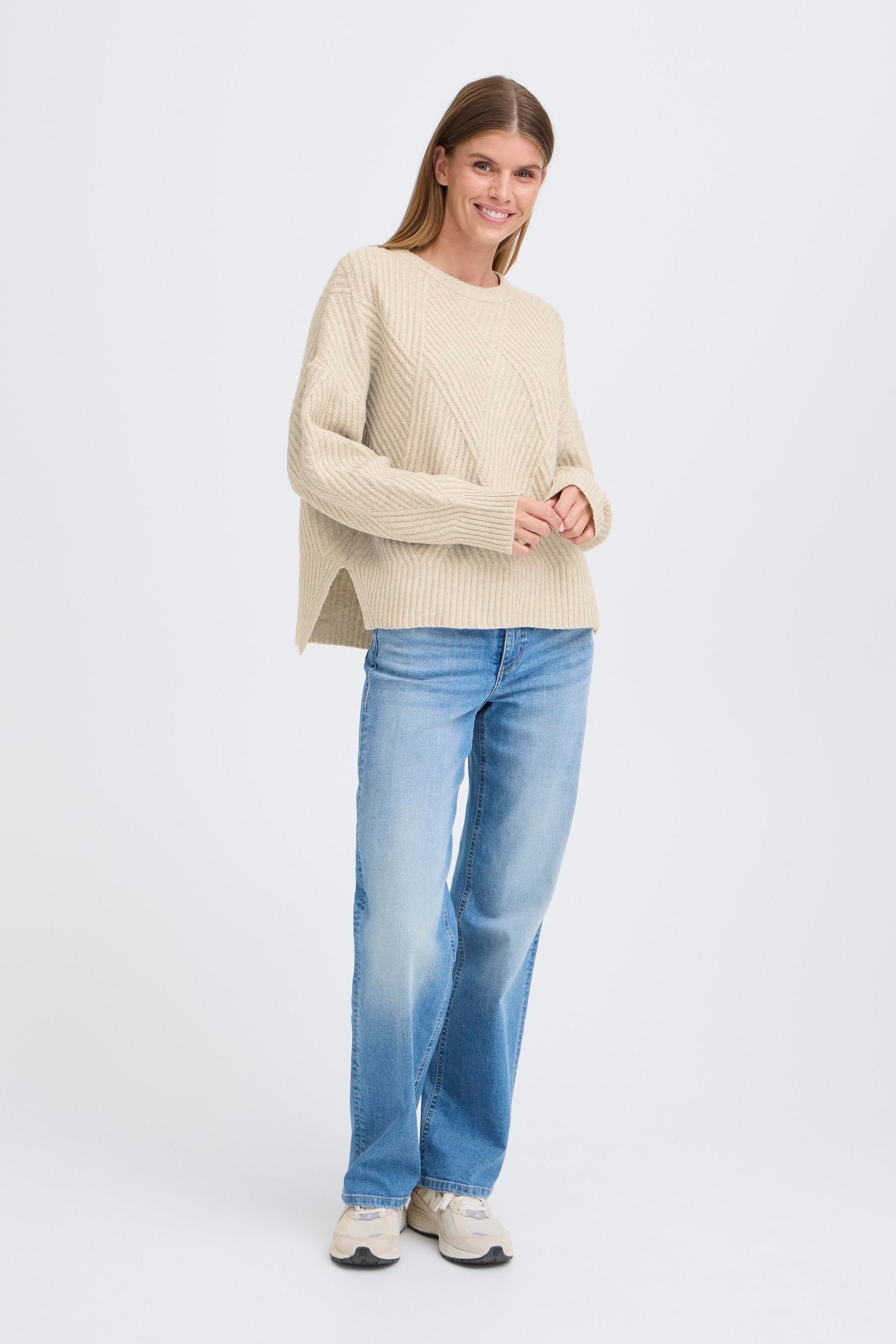 OXMO Strickpullover OXBomma Modischer Strickpullover