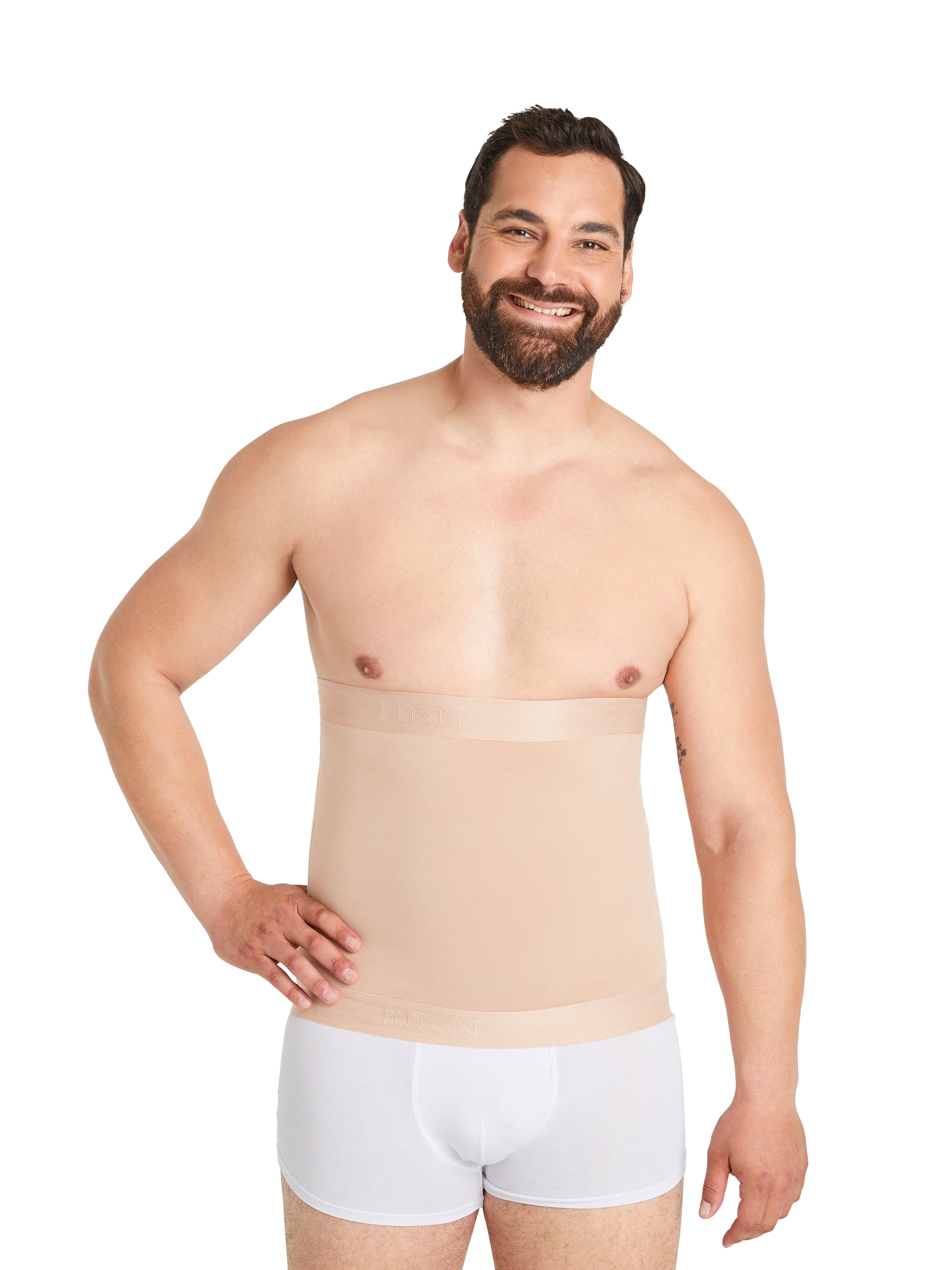 FINN Design Shapinghose Kompressions-Gürtel Herren Starker Body-Shaper für Männer