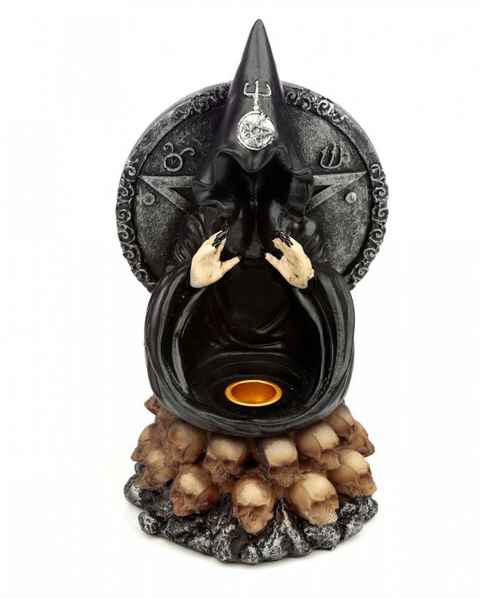 Dekofigur Black Magic Backflow Räucherkegelhalter 19,5 cm