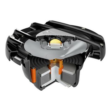 Hertz HMX 8-LD-C 20cm Lautsprecher schwarz mit LED-Beleuchtung Marine Auto-Lautsprecher (100 W, 20, MAX: 200 Watt)