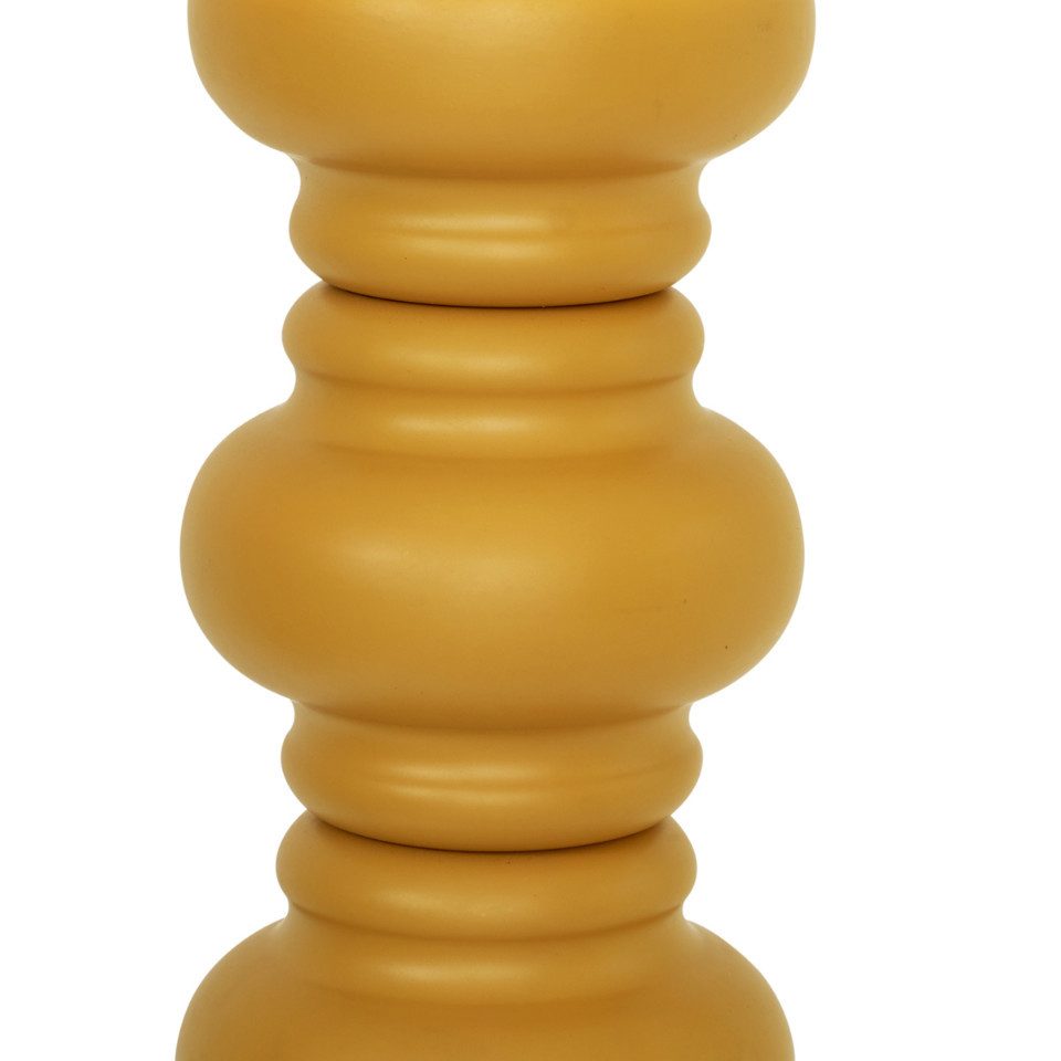 Qazqa Stehlampe Fedde, ohne Leuchtmittel, Extra-Warmweiß, QAZQA Stehlampe, Gelb, Stahl, Retro