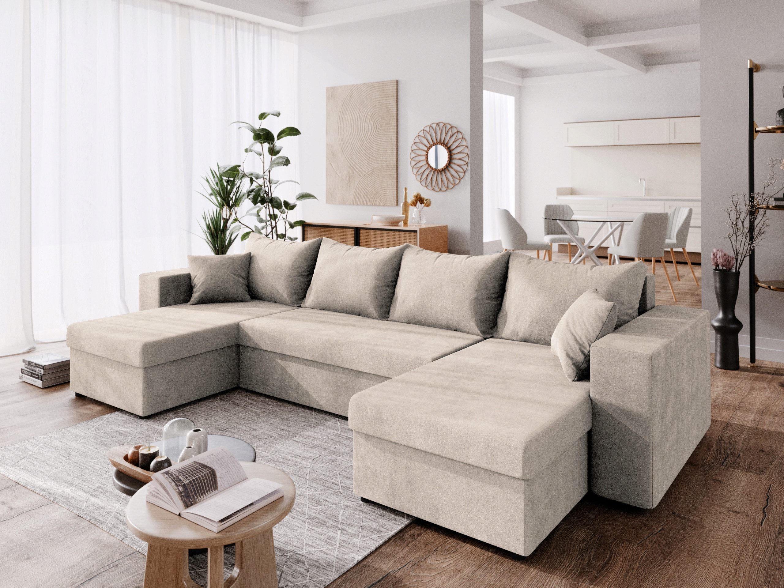 NEXT COLLECTION Ecksofa DOMINO U, Lose günstig online kaufen