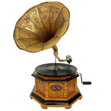 Aubaho Dekoobjekt Grammophon