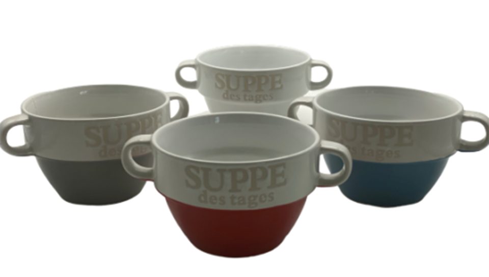 Riyashop Suppenschüssel Suppenschüssel