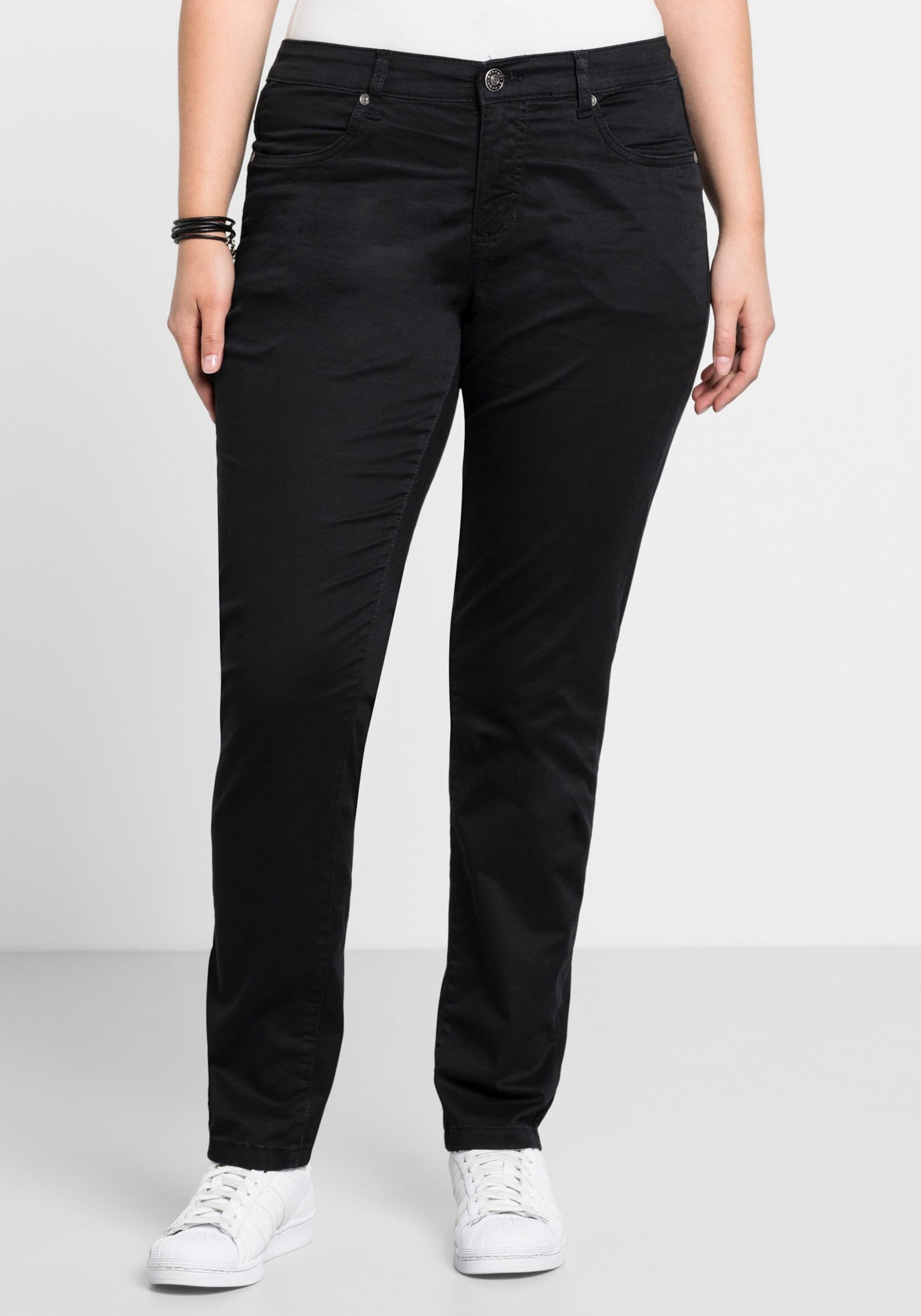 Sheego Jerseyhose Stretch-Hose in schmaler Form günstig online kaufen