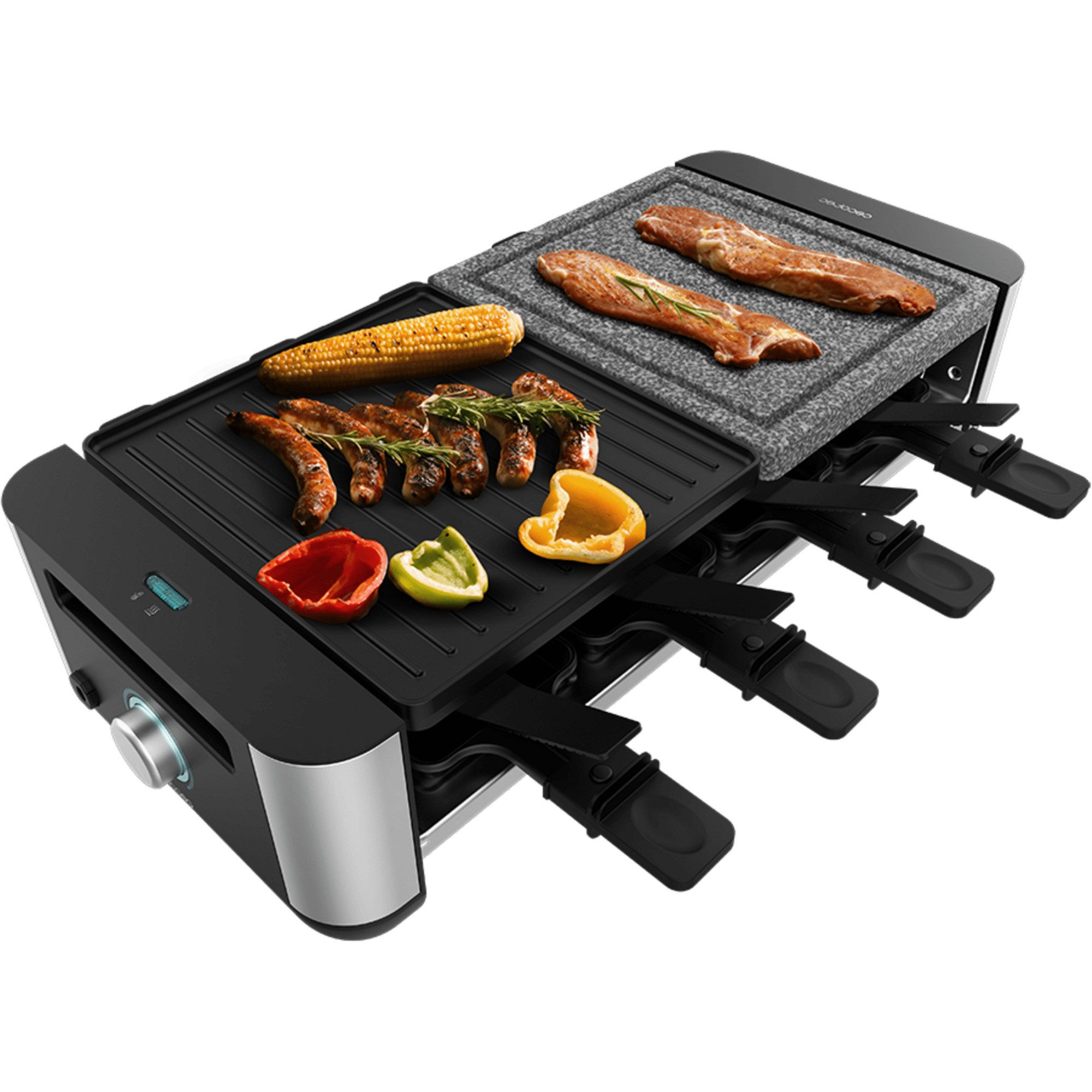Cecotec Raclette Cecotec Raclette Cheese&Grill 16000 Inox Mixgrill