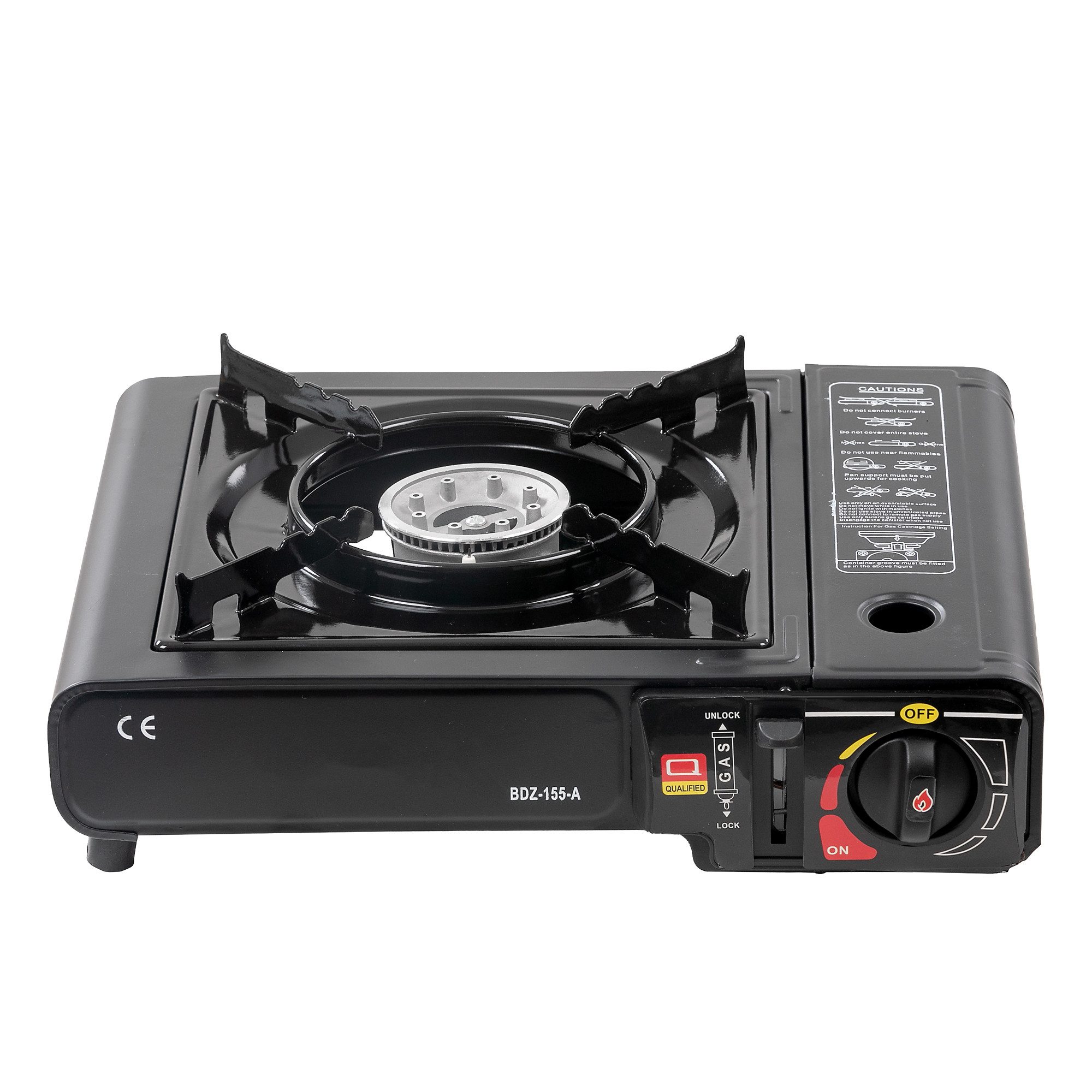 Camping-Gasgrill 1 flammig Gaskocher + Koffer Campingkocher Kocher Camping Gas Kocher