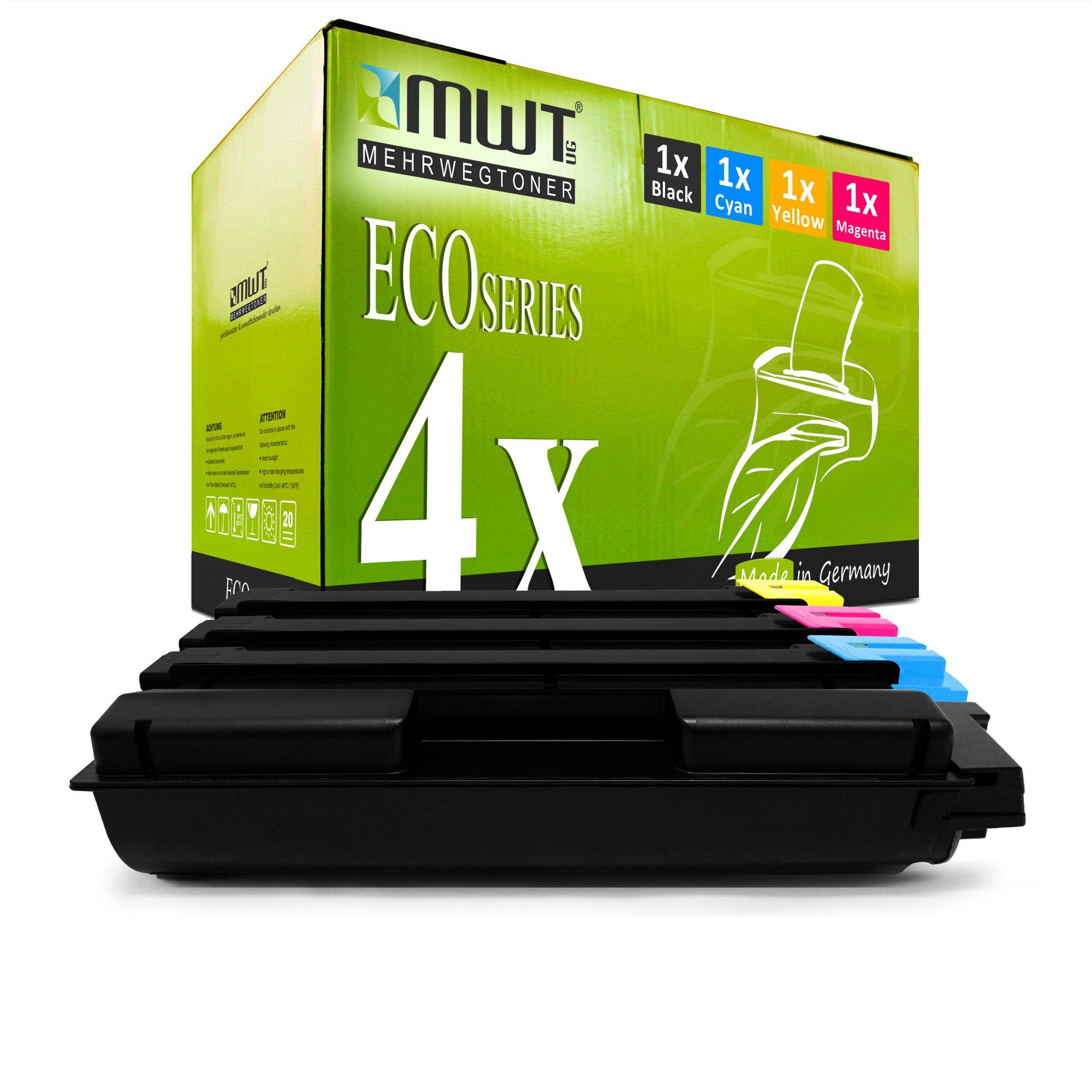 für Tonerkartusche P-C 4072 im 4er Toner Mehrwegtoner Set Triumph-Adler