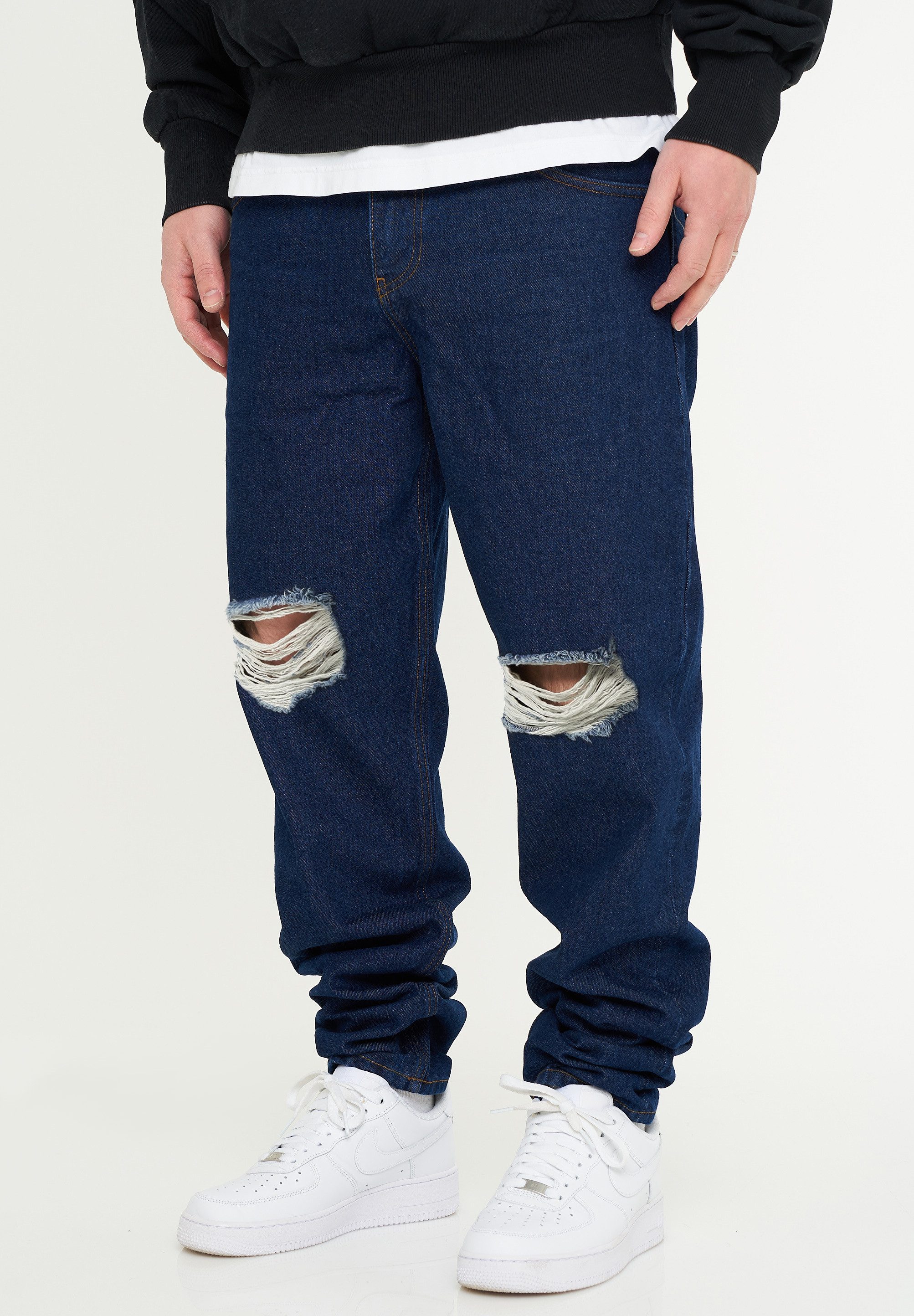 DAILY COTTON Tapered-fit-Jeans DCSAVANETA Herren Lange Hose Jeans Ripped Ta günstig online kaufen