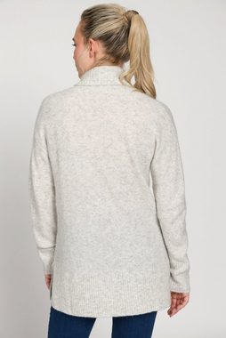 Gina Laura Longpullover Pullover Identity Oversized Rollkragen Langarm