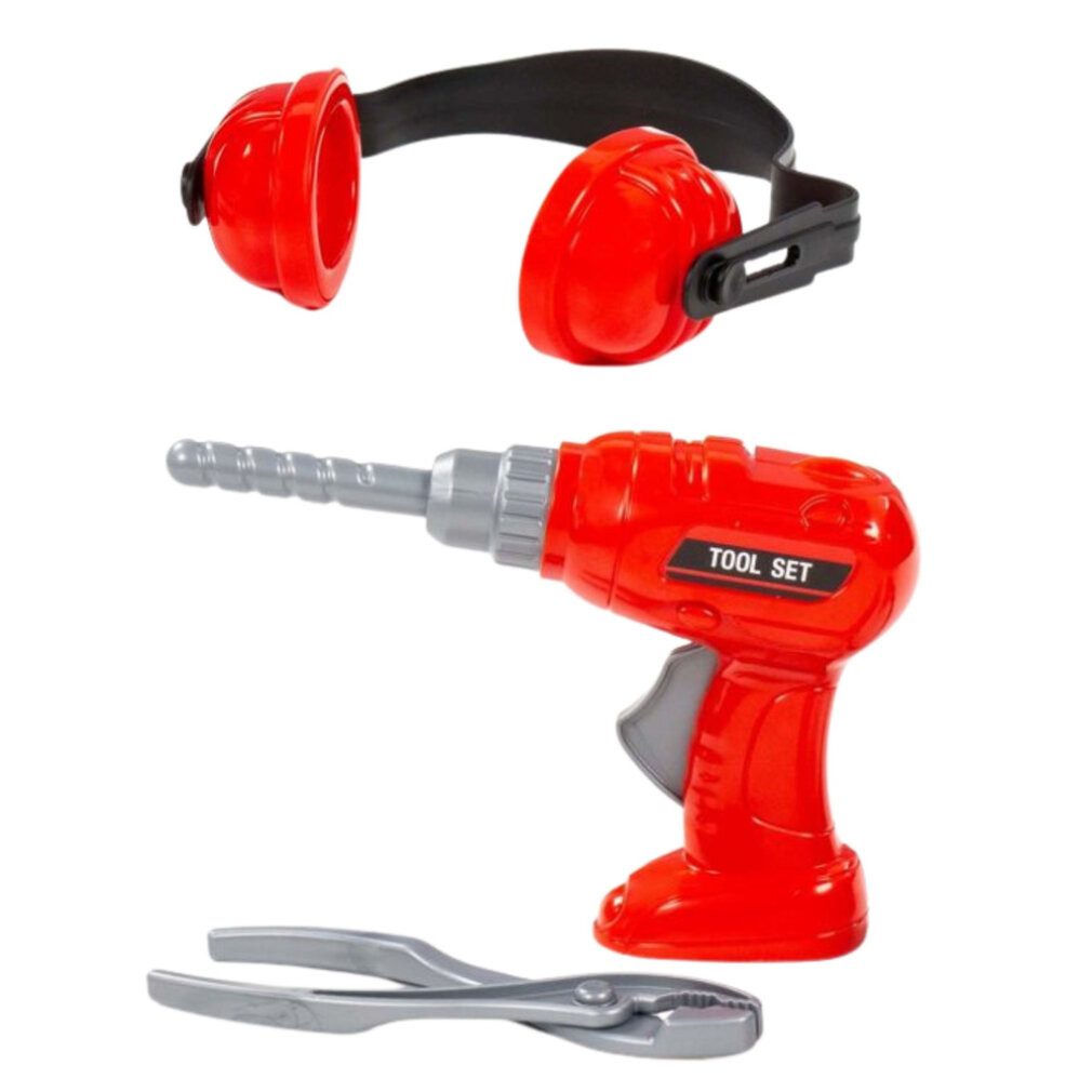 WADER QUALITY TOYS Spiel Werkzeugsatz Schraubenzieher Ohrenzange 91093