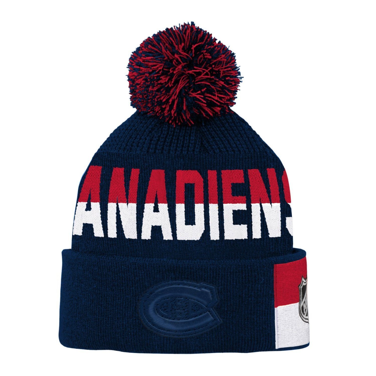 NHL Canadiens Cap Baseball Outerstuff JACQUARD Montreal FACEOFF