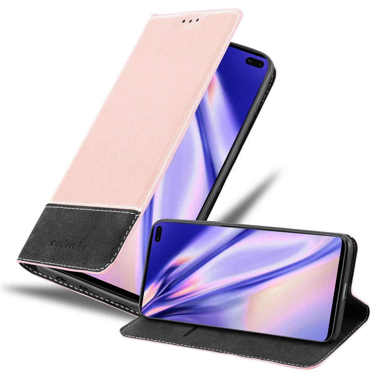 Cadorabo Handyhülle Samsung Galaxy S10 PLUS Samsung Galaxy S10 PLUS, Klappbare Handy Schutzhülle - Hülle - mit Standfunktion und Kartenfach